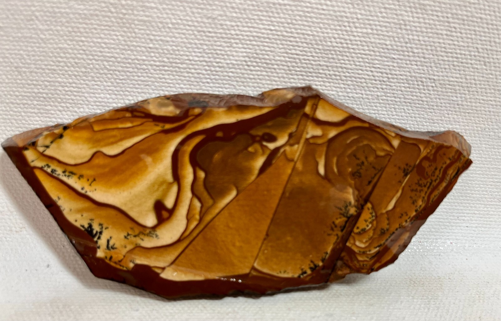Deschutes Picture Jasper Natural Primo 55gm Lapidary Slab Deschutes Picture Jasper Natural Primo 55gm Lapidary Slab
