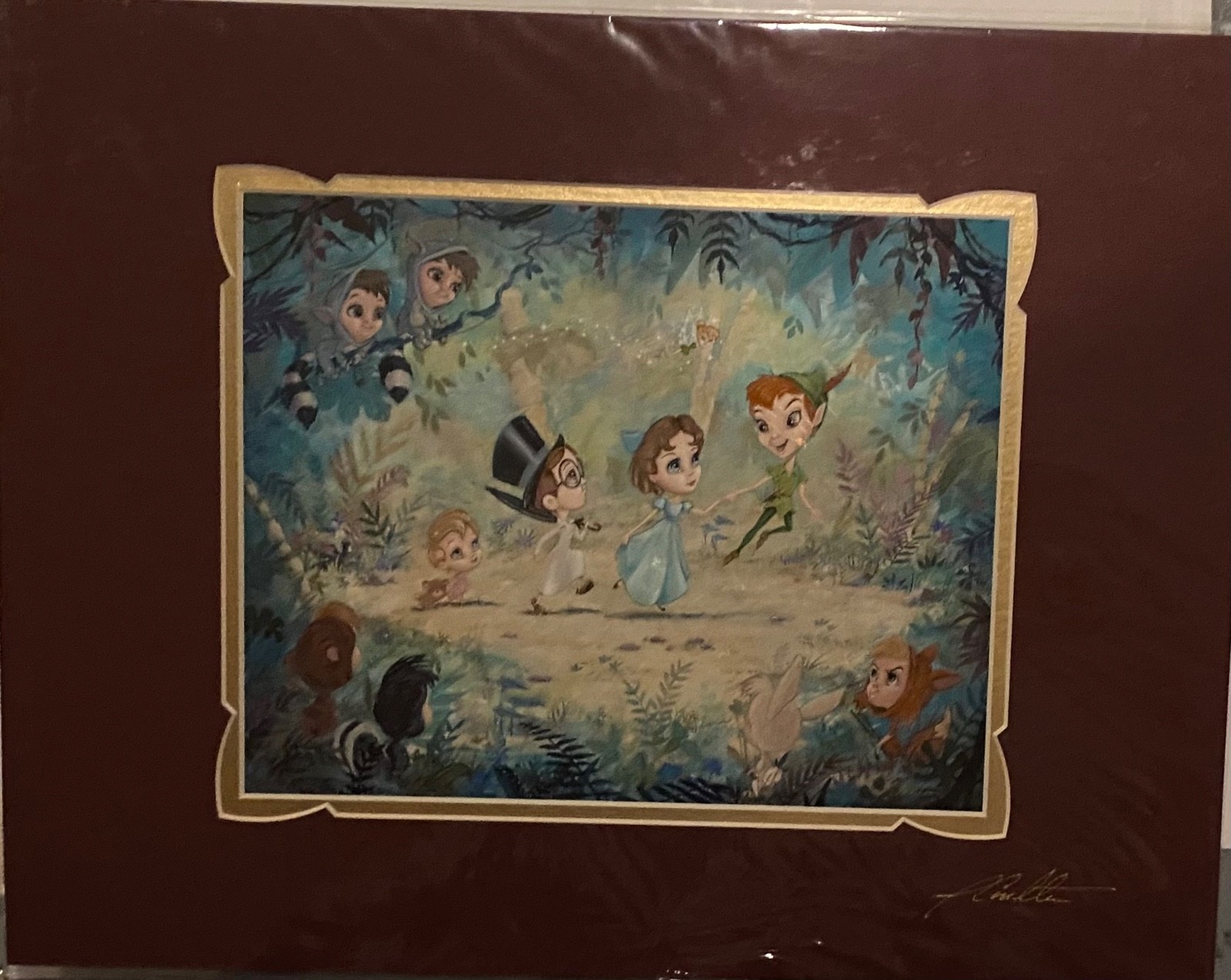 NEW Disney Parks WonderGround Gallery PETER PAN PARADE SIGNED 18X14 John Coulter NEW Disney Parks WonderGround Gallery PETER PAN PARADE SIGNED 18X14 John Coulter