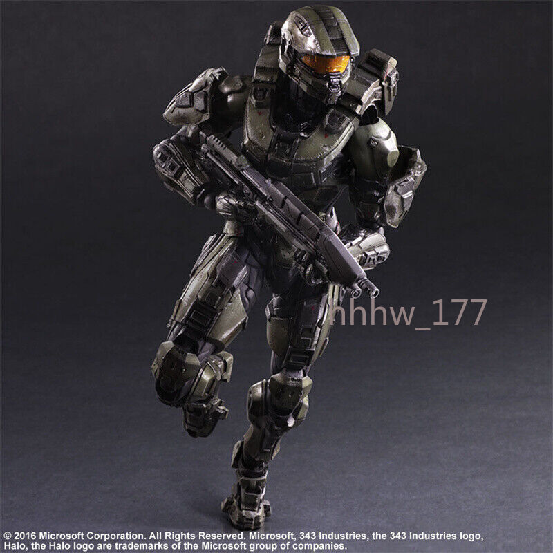Halo 5 Play Arts kai Kotobukiya Master Chief Figure Model 10'' Collectible Gifts Halo 5 Play Arts kai Kotobukiya Master Chief Figure Model 10'' Collectible Gifts
