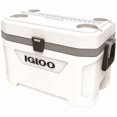 Igloo 44683 26.37 x 15.5 in. Marine Ultra 78 Can Capacity Cooler - 54 QT