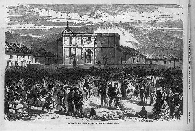 General William Walker's Expedition,Nicaragua,San Jose,Costa Ricans,1856