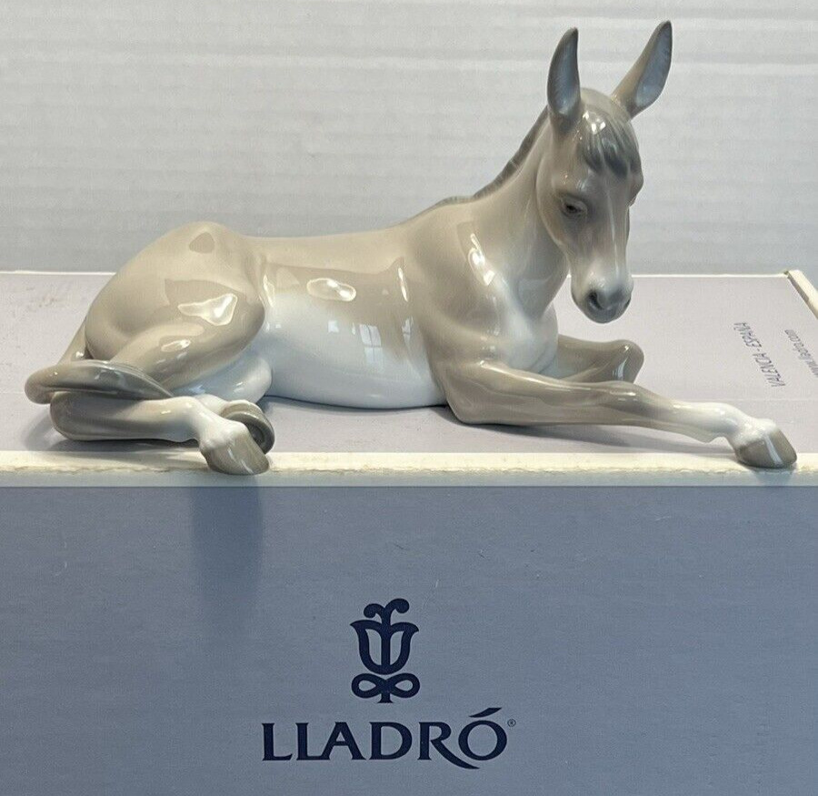 LLadro Donkey Nativity Figurine 5483 Christmas Nativity Mint in Box