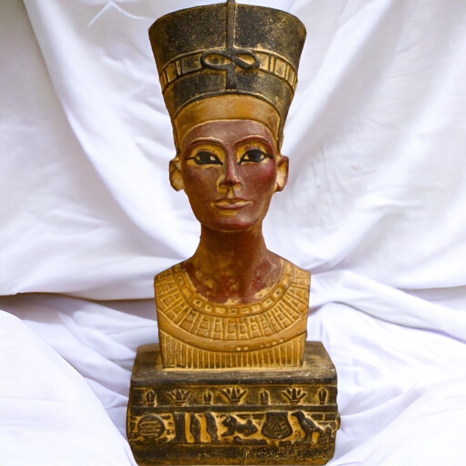 RARE ANCIENT EGYPTIAN ANTIQUE Statue Bust Of Queen Nefertiti Pharaonic Egyptian 