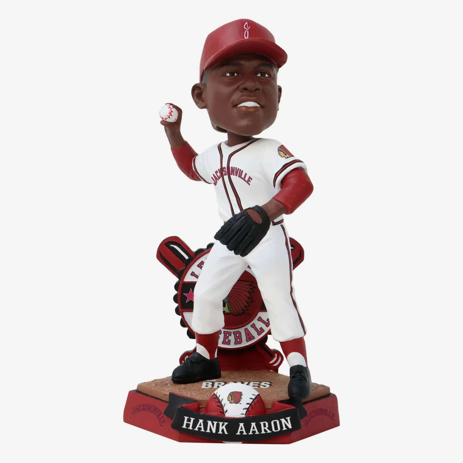 Hank Aaron Jacksonville Bears Minor League Bobblehead Atlanta Braves Hank Aaron Jacksonville Bears Minor League Bobblehead Atlanta Braves