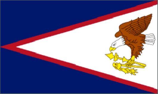 American Samoa State Flag 3 X 5 Feet U.S.A 3\' X 5\'