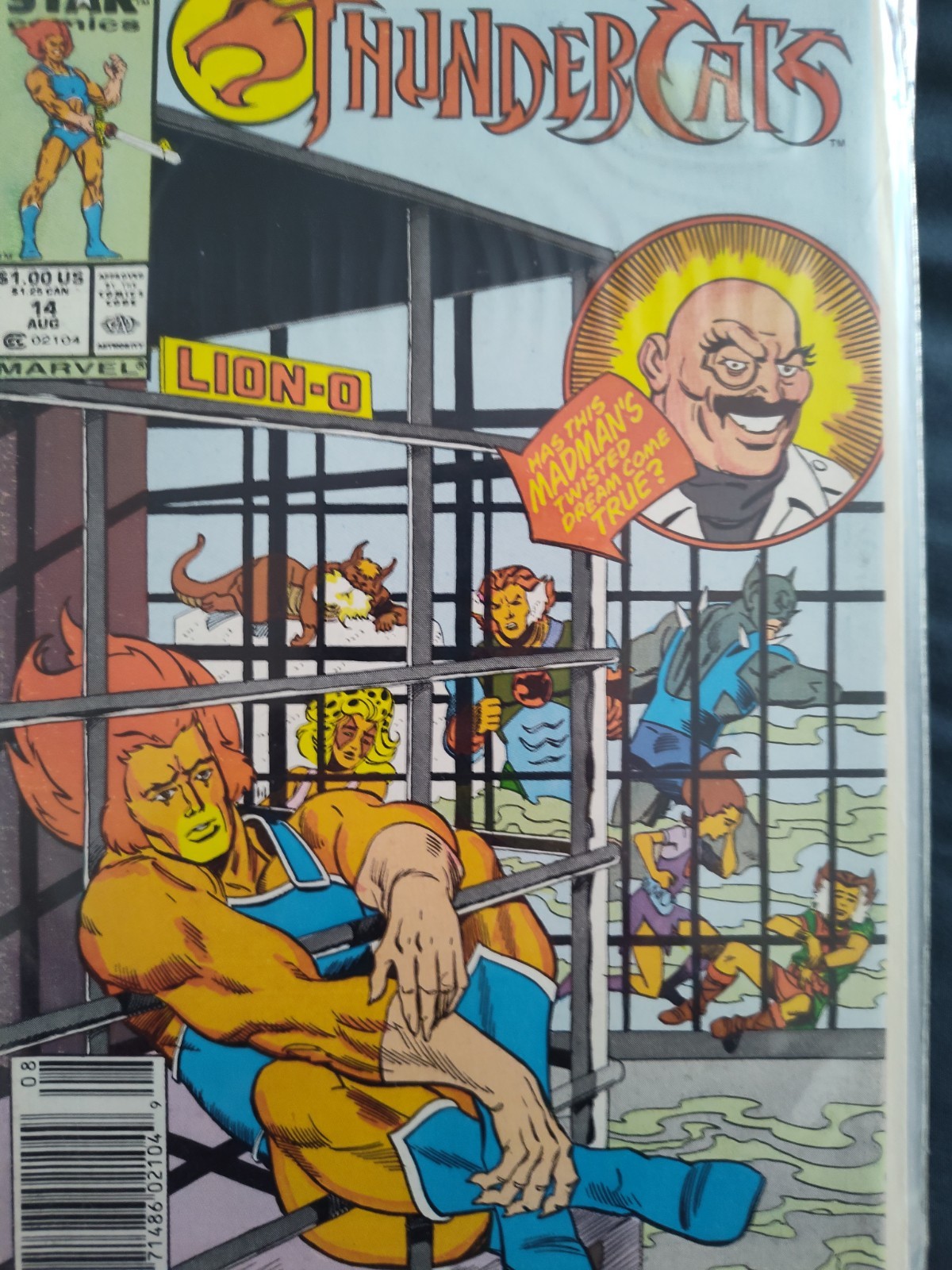 star comics Thundercats 14 marvel 1986 star comics Thundercats 14 marvel 1986