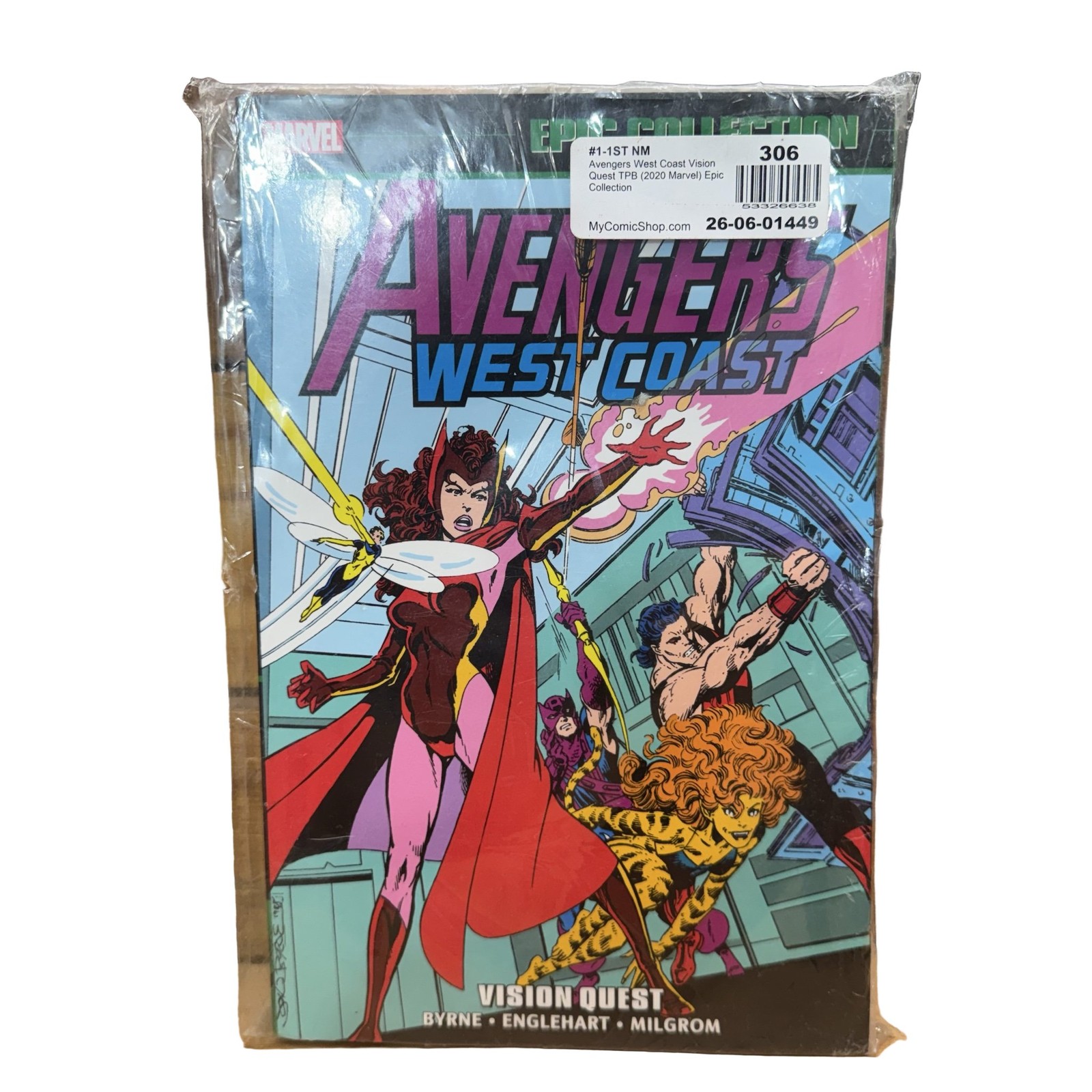 Marvel Avengers West Coast: Vision Quest Epic Collection Vol 4 TPB 1988-89 Marvel Avengers West Coast: Vision Quest Epic Collection Vol 4 TPB 1988-89