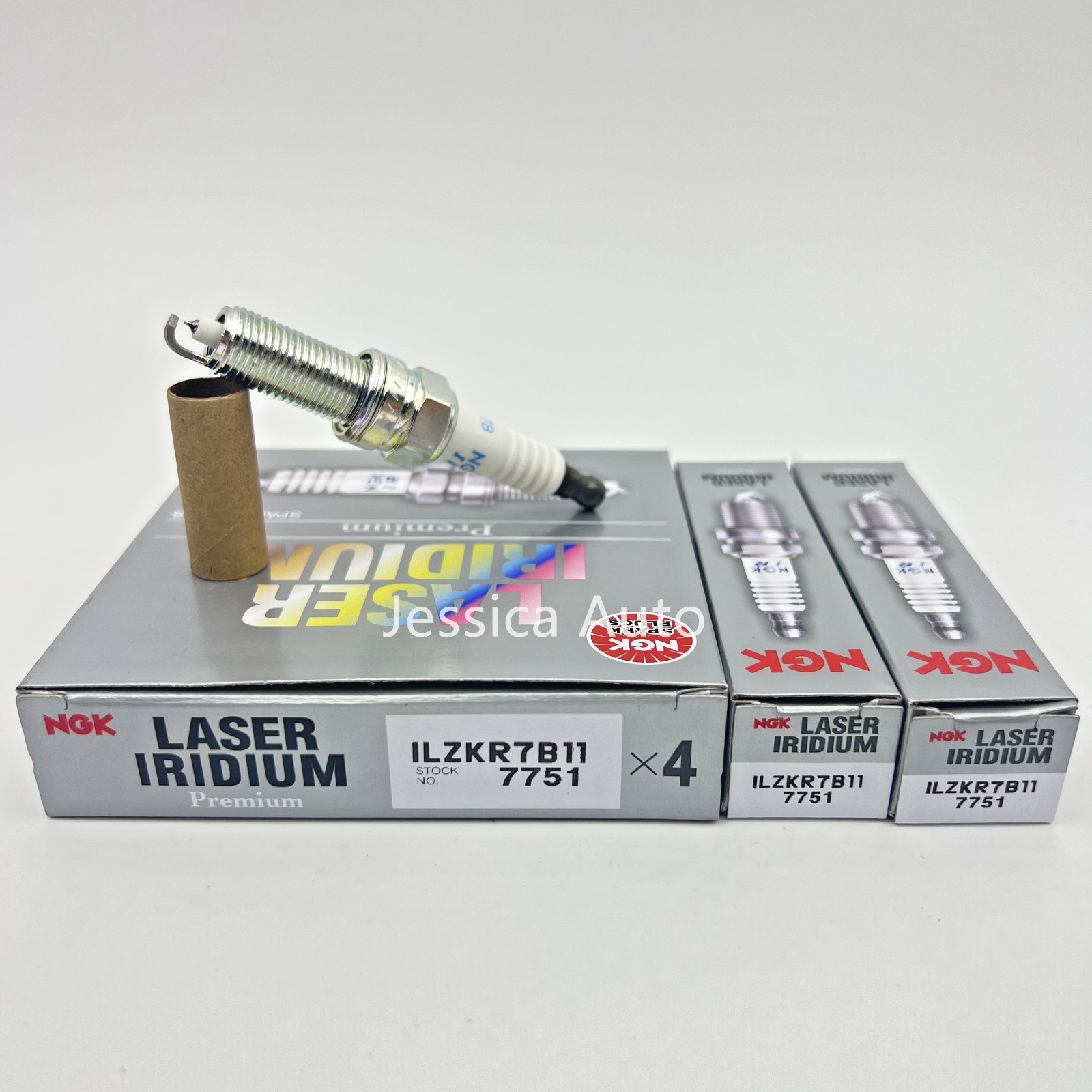 Set of 6 NGK 7751 Genuine Authentic Laser Iridium and Platinum Spark Plugs Set of 6 NGK 7751 Genuine Authentic Laser Iridium and Platinum Spark Plugs