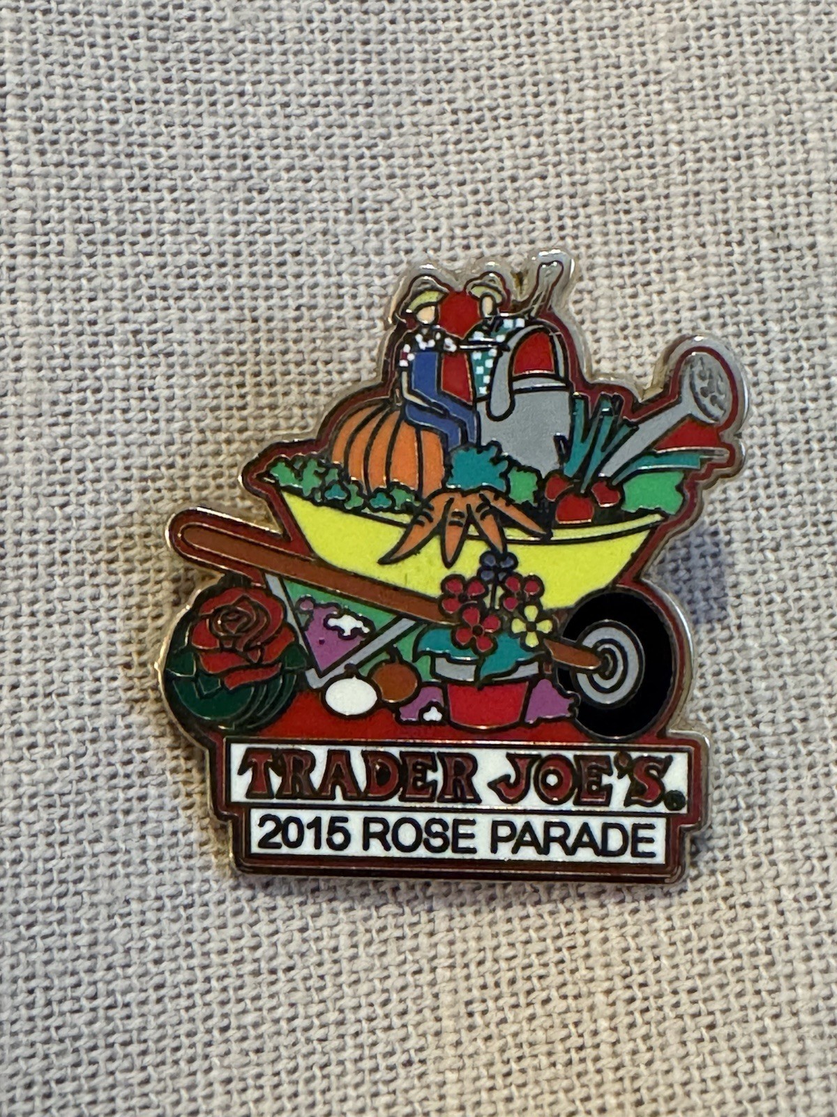 Trader Joe’s Rose Parade Pin 2015 Limited Edition Getting Tough To Find Trader Joe’s Rose Parade Pin 2015 Limited Edition Getting Tough To Find