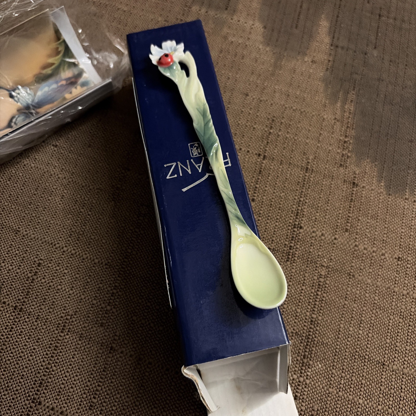 Franz Porcelain Ladybug Spoon FZ00139