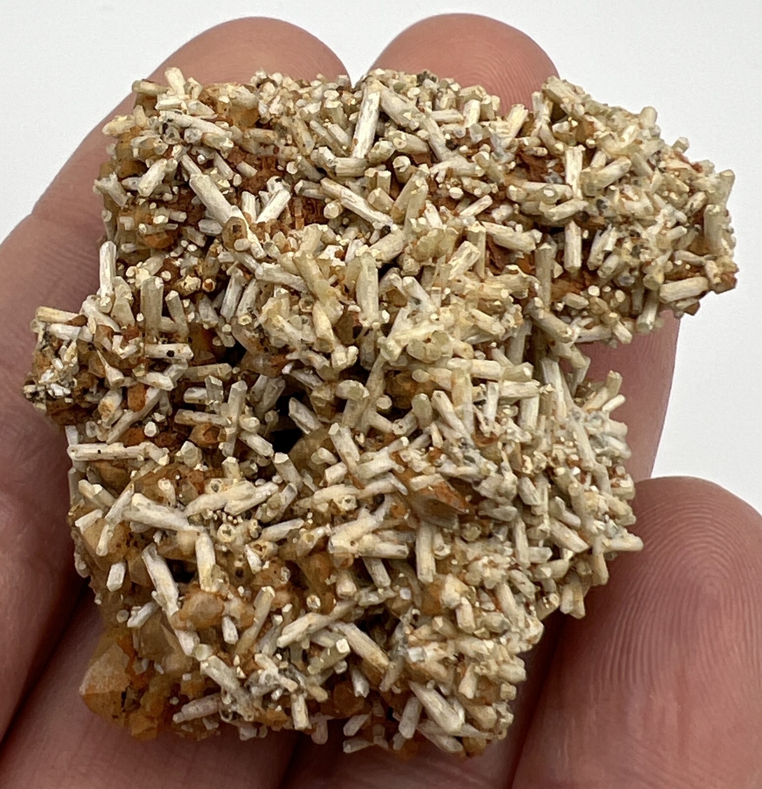 Possible Cerussite on Barite, Nice Specimen