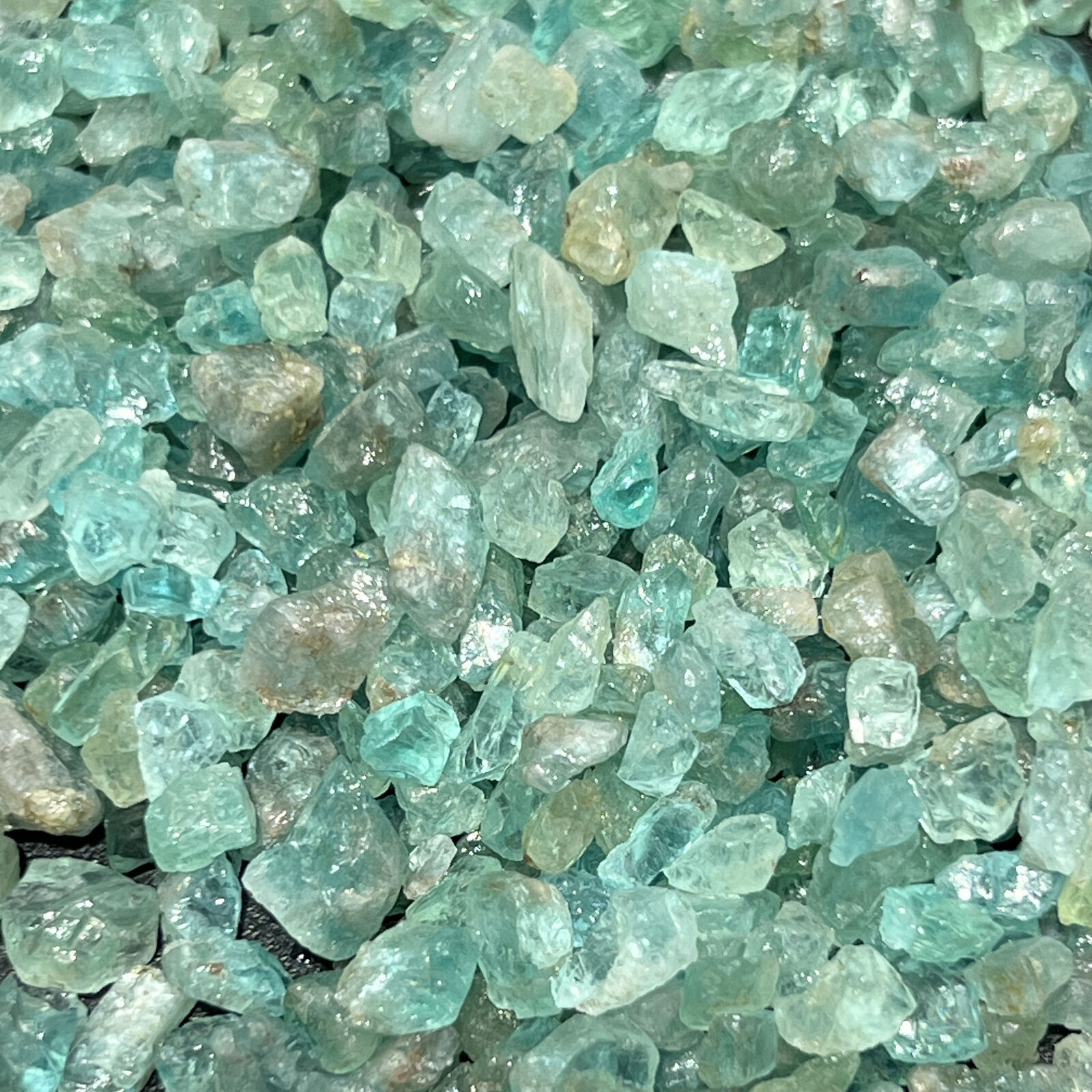 Apatite Crystals Small Chips Tiny Raw Natural