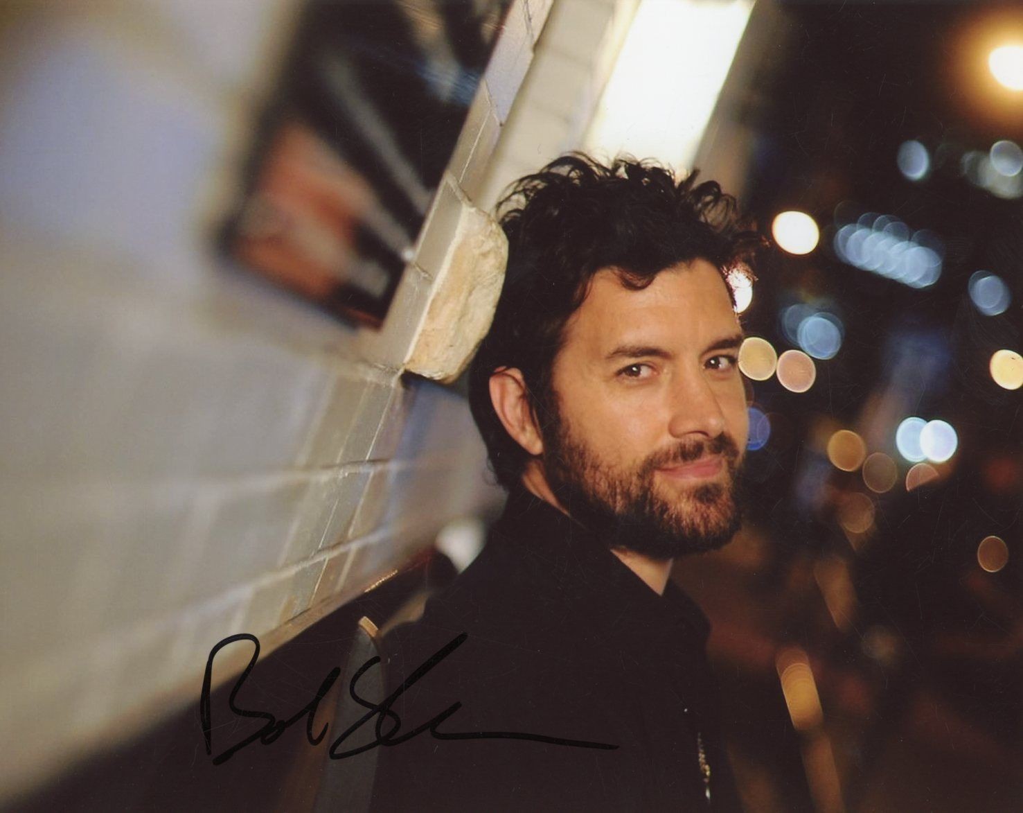 Bob Schneider- Signed Color Photograph