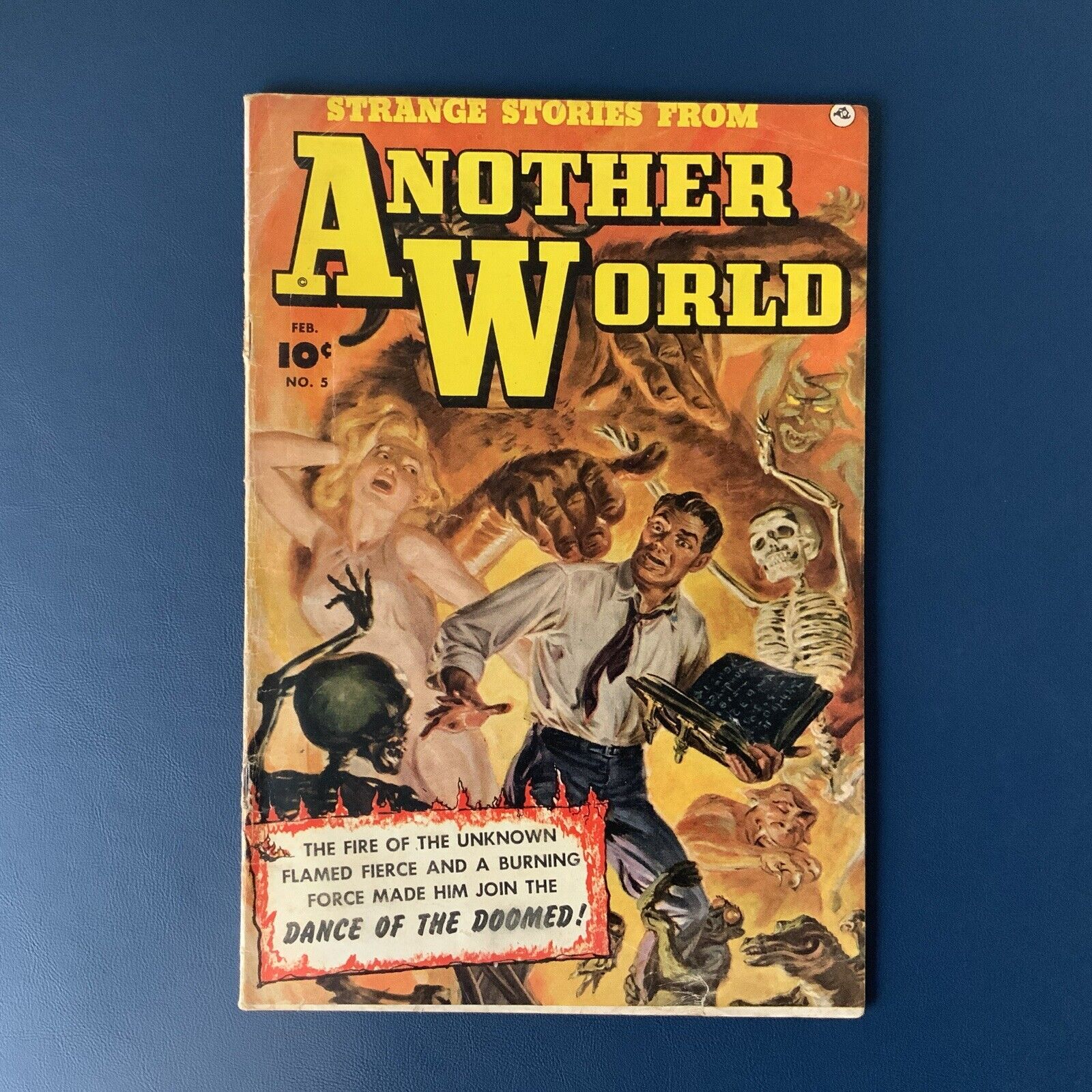 Strange Stories from Another World #5 1953 Saunders Cover RARE PRE-CODE HORROR