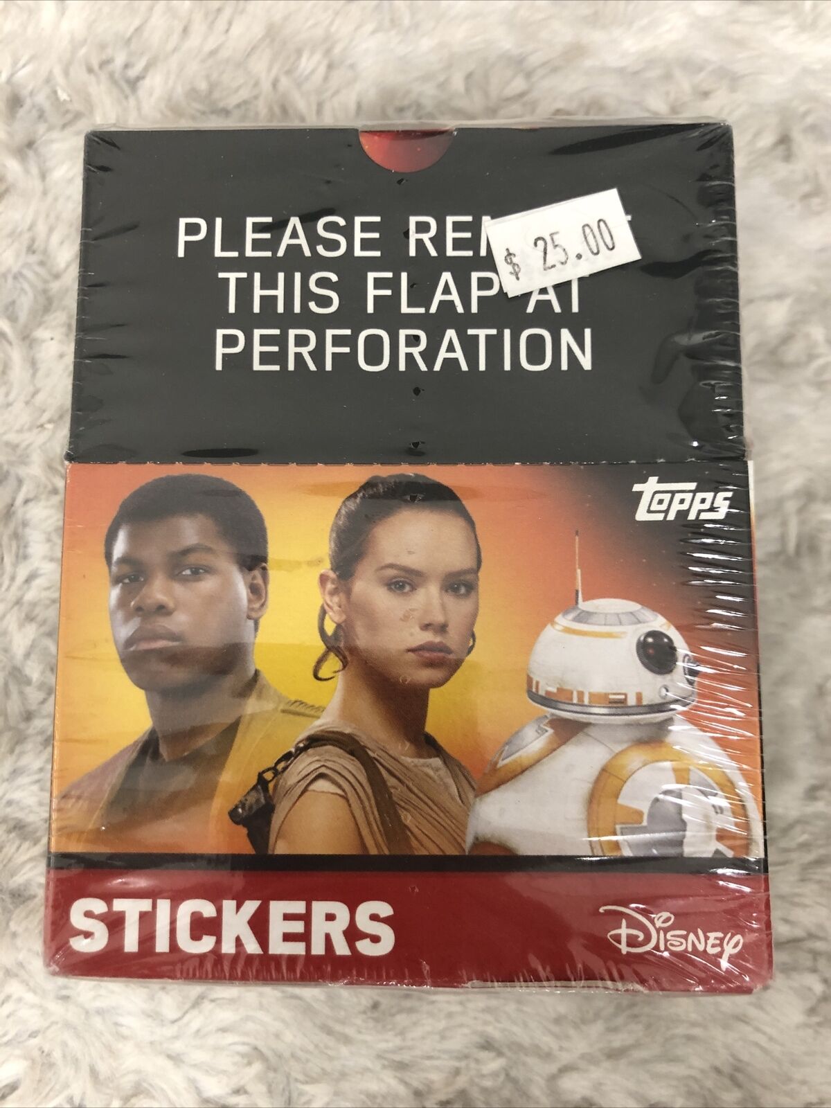 2016 Topps Star Wars The Force Awakens Stickers Factory Sealed Box NEW 50 Packet