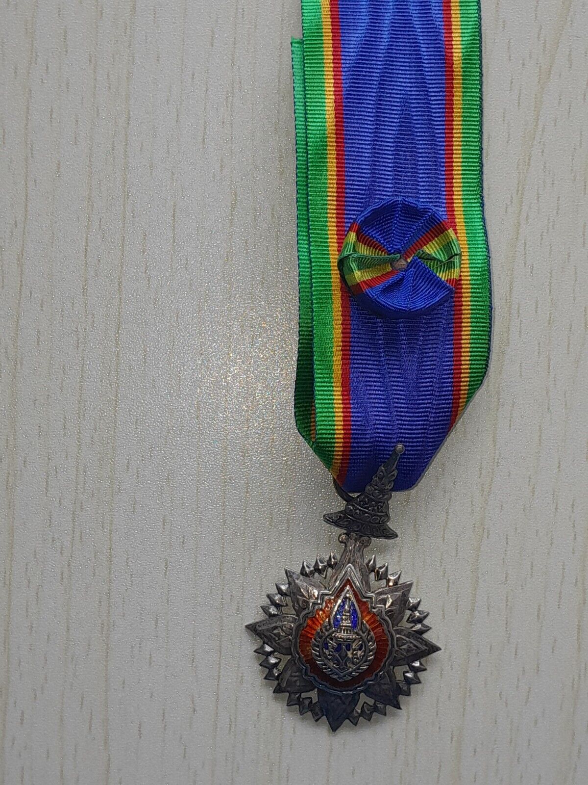 THAILAND ORDER OF THE CROWN OF THAILAND-4TH CLASS.