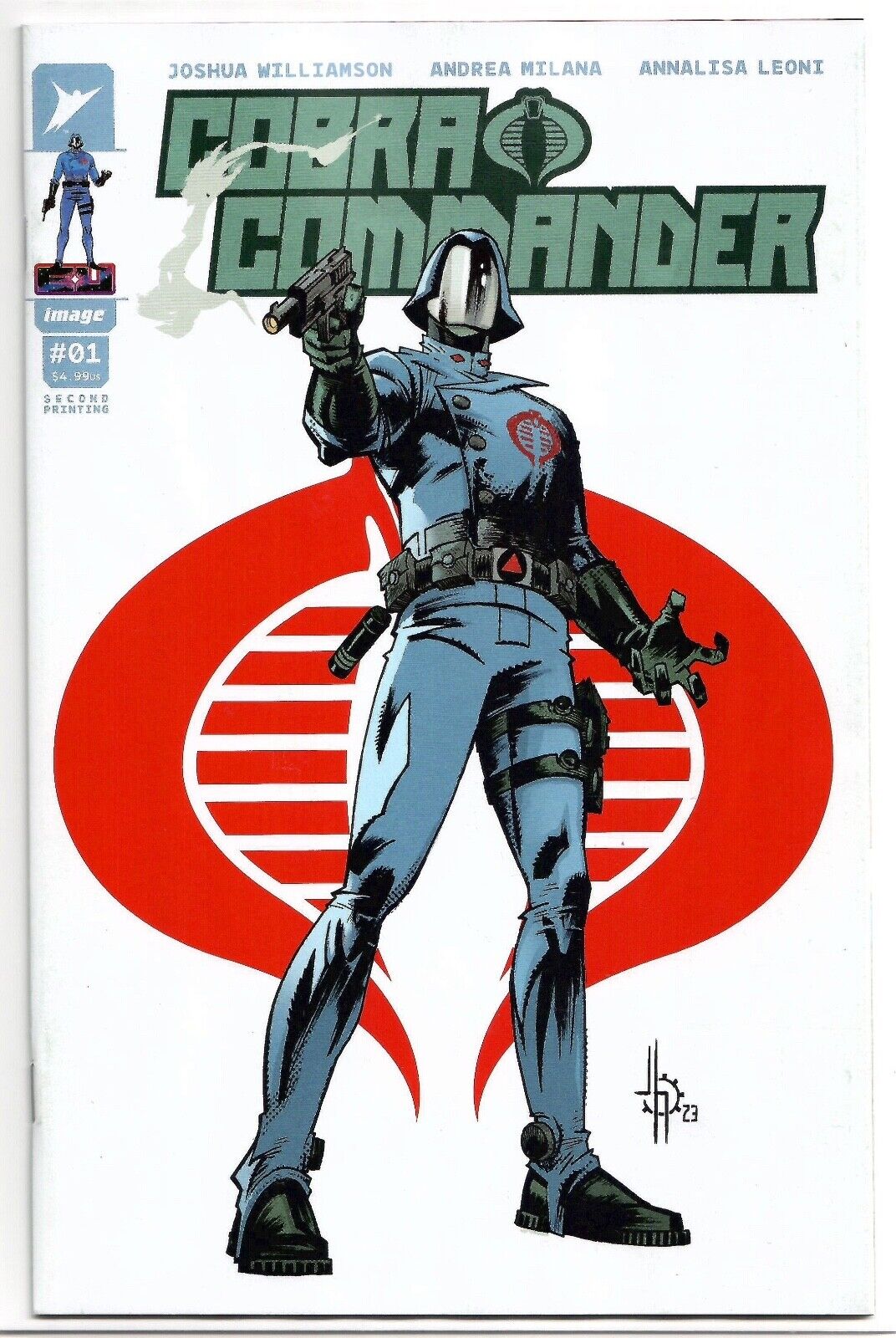 Cobra Commander # 1 2 3 4 5 MAIN & Variant You Choose 2024 GI JOE Image Comics