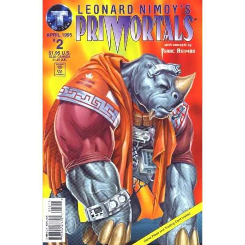 Leonard Nimoy\'s Primortals #2  - 1995 series Big comics NM [c\