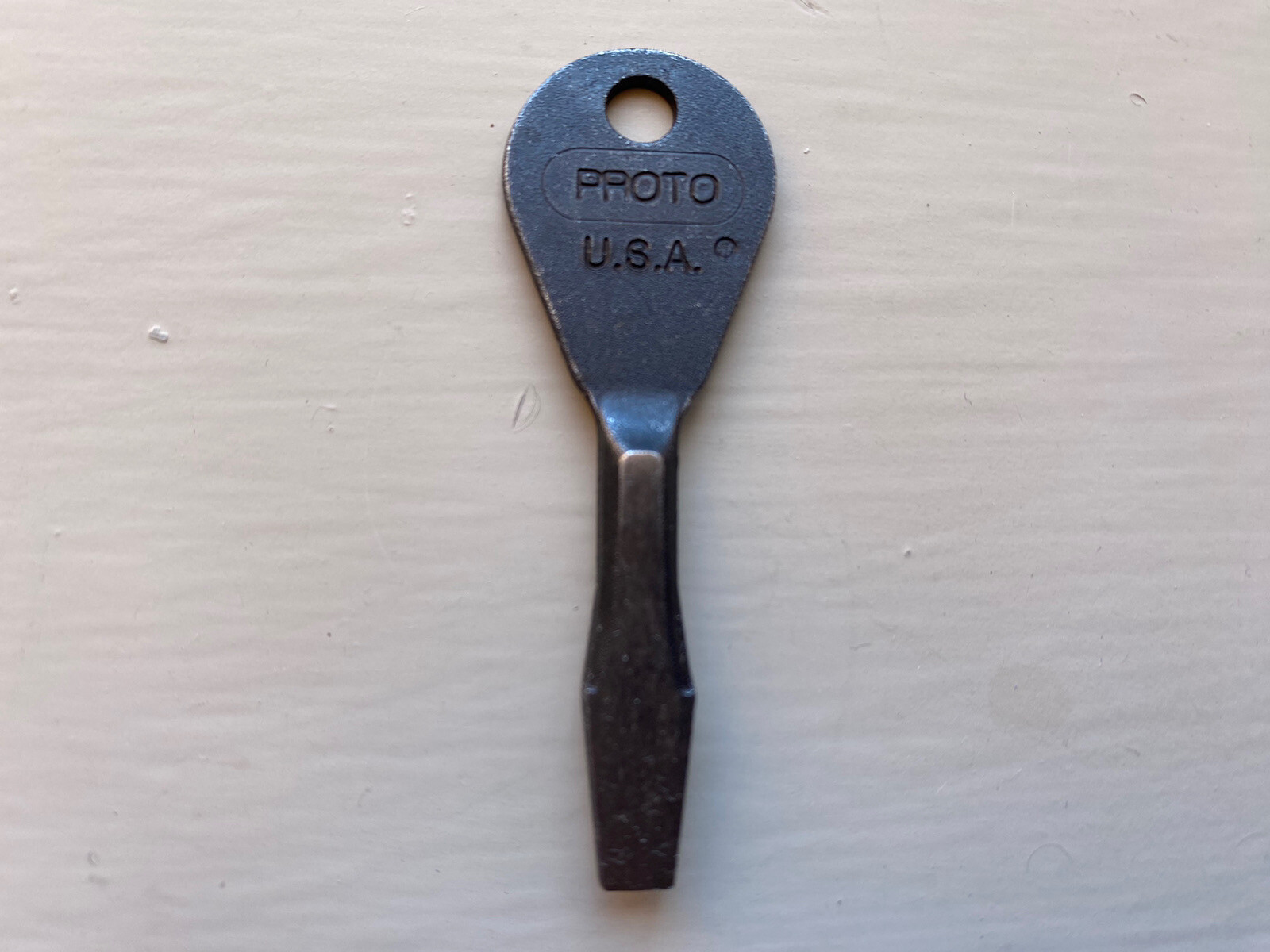 Brand New Vintage Proto Tools Key Chain Flathead Screwdriver  Forged Steel USA