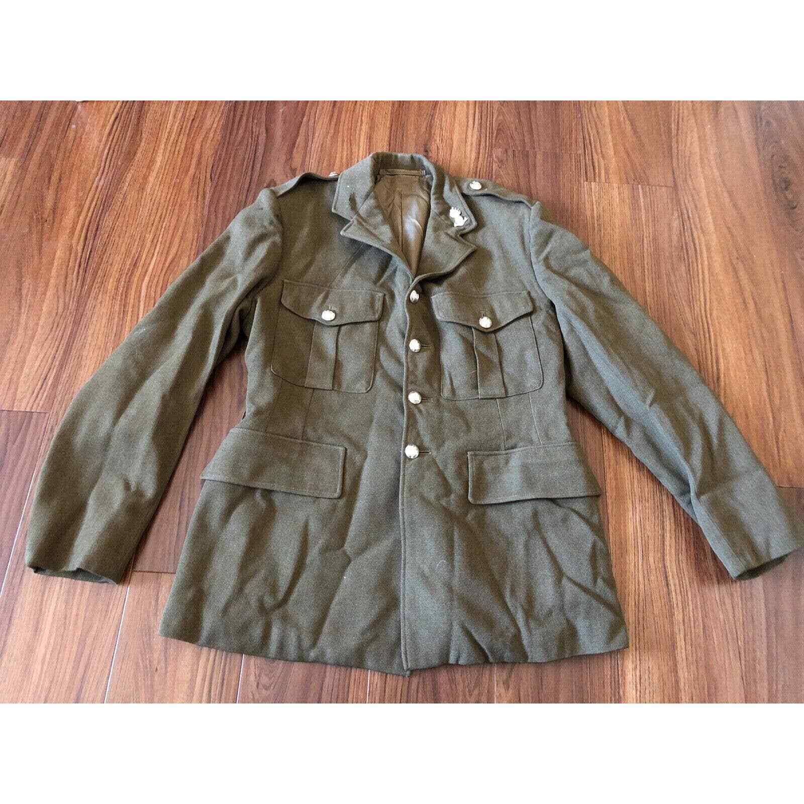 Vintage 1966 British Army No 2 Dress Jacket. H. Lottery & Co Ltd Size 27 VTG