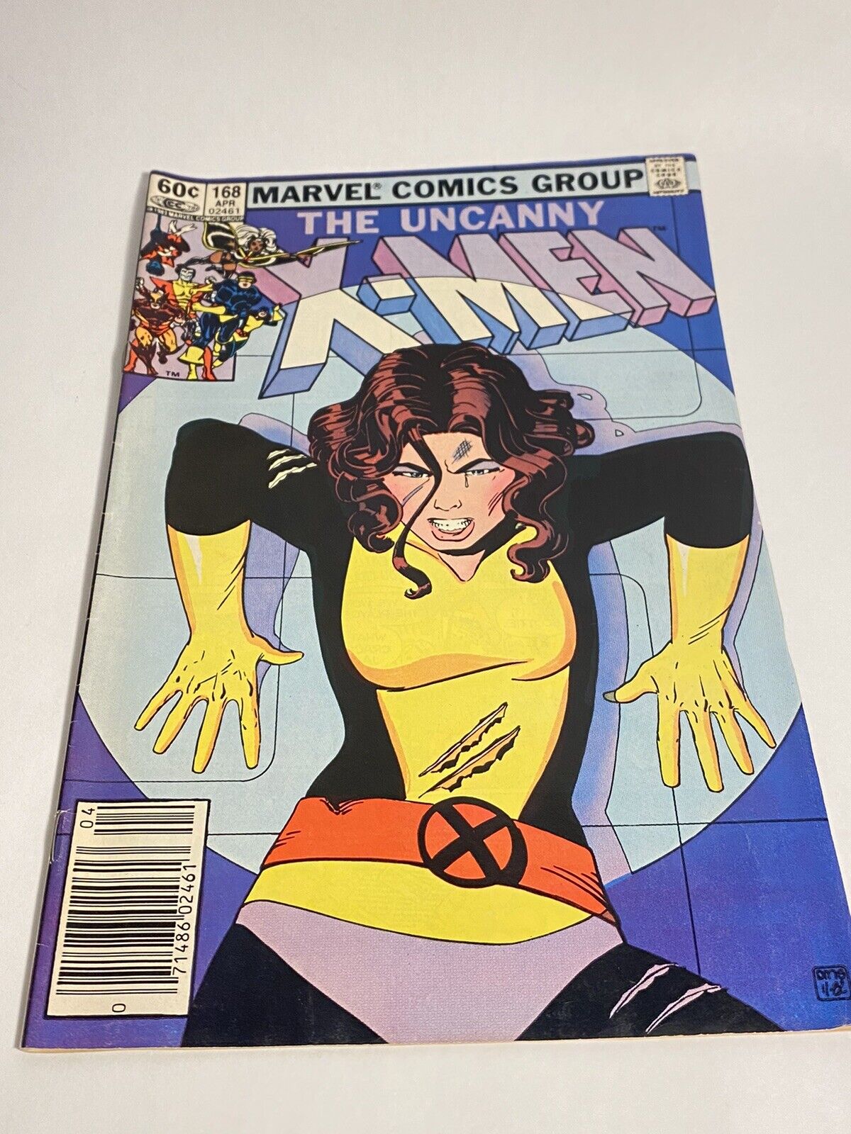 vintage Uncanny X-Men #168 1983 Marvel Comics fair to good condition rare
