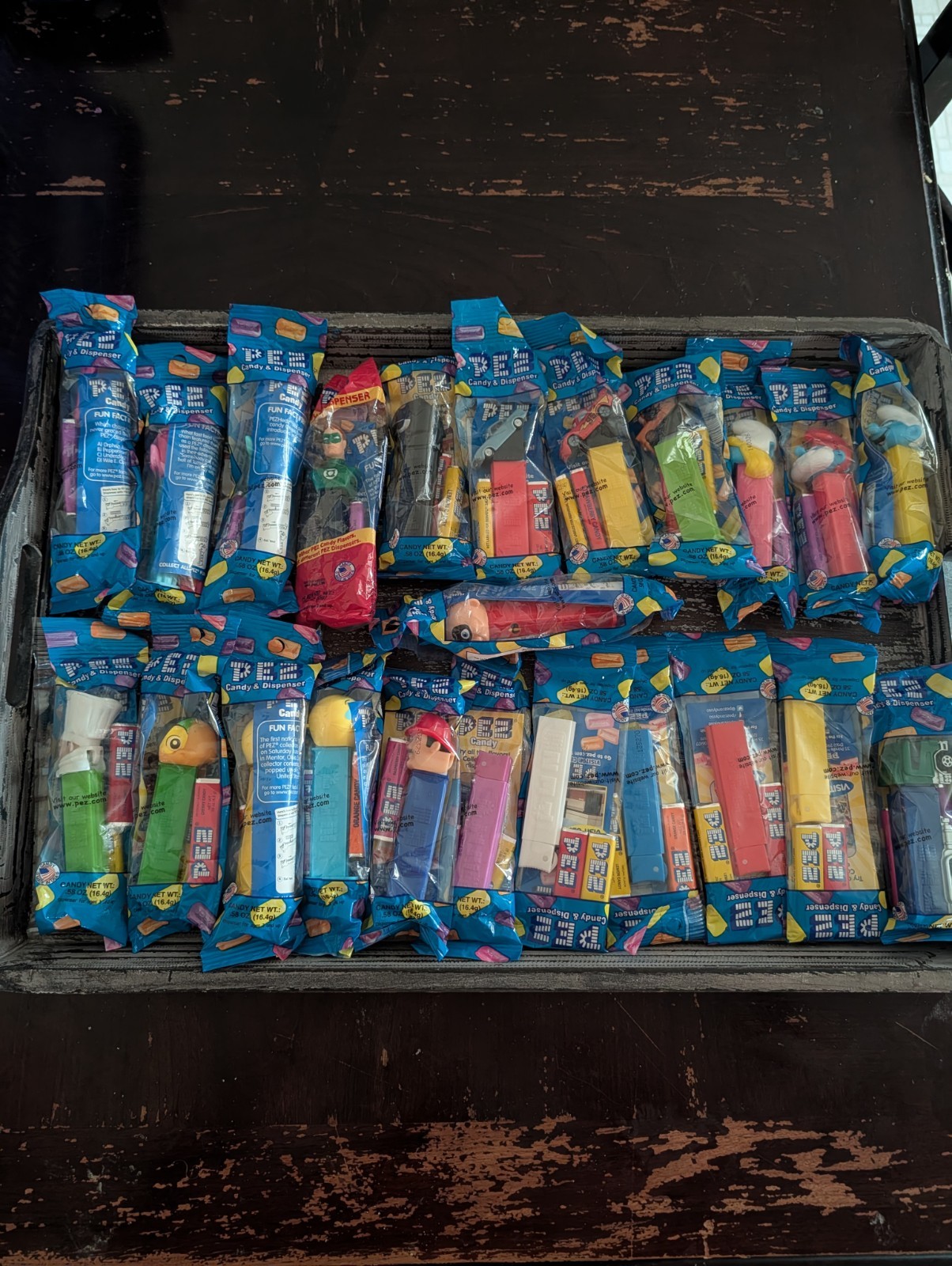 Lot Of 23 Pez Dispensers Varying Characters Lot Of 23 Pez Dispensers Varying Characters