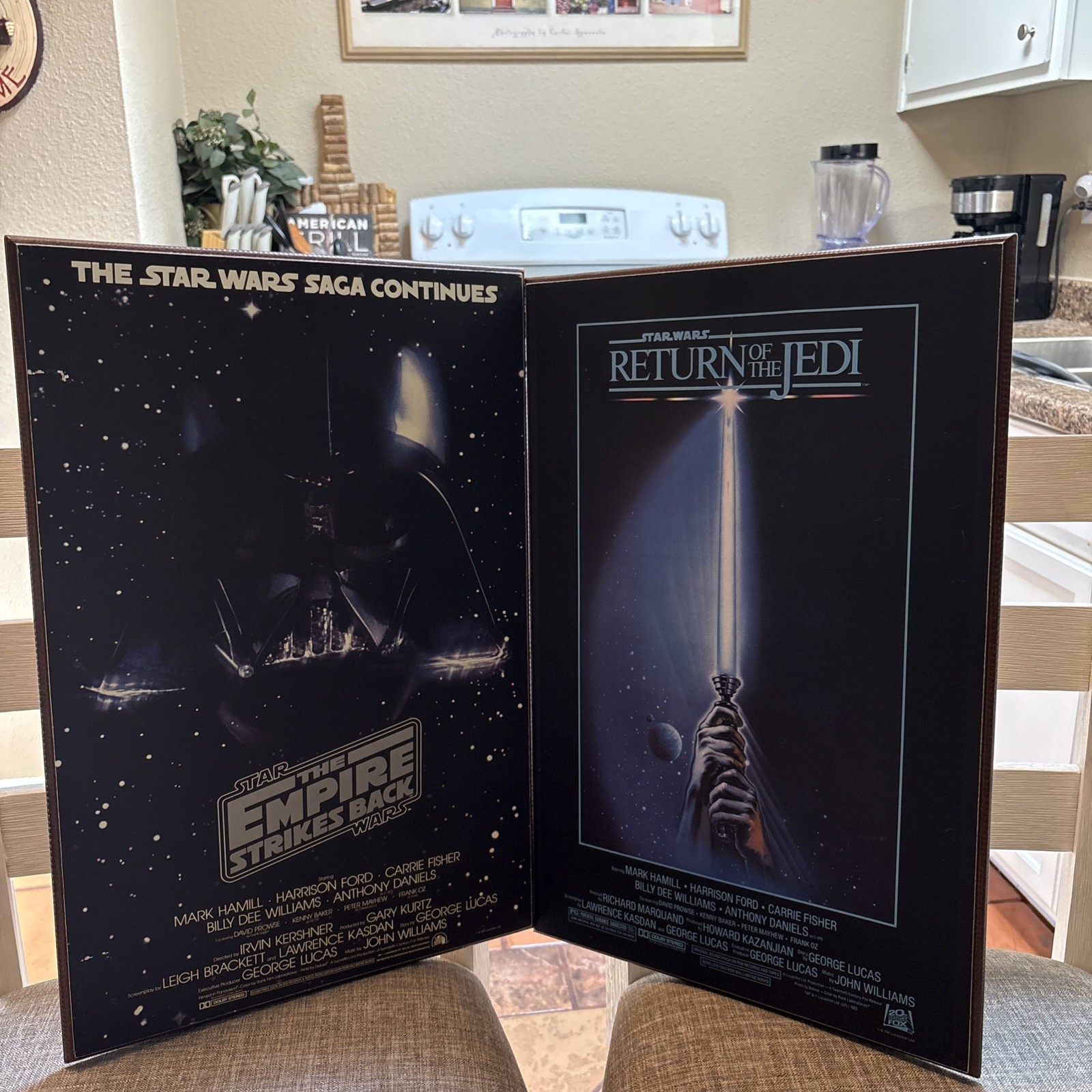 Silver Buffalo LLC Star Wars Empire Strikes Back Repro Plaques Darth Vader 19x13 Silver Buffalo LLC Star Wars Empire Strikes Back Repro Plaques Darth Vader 19x13