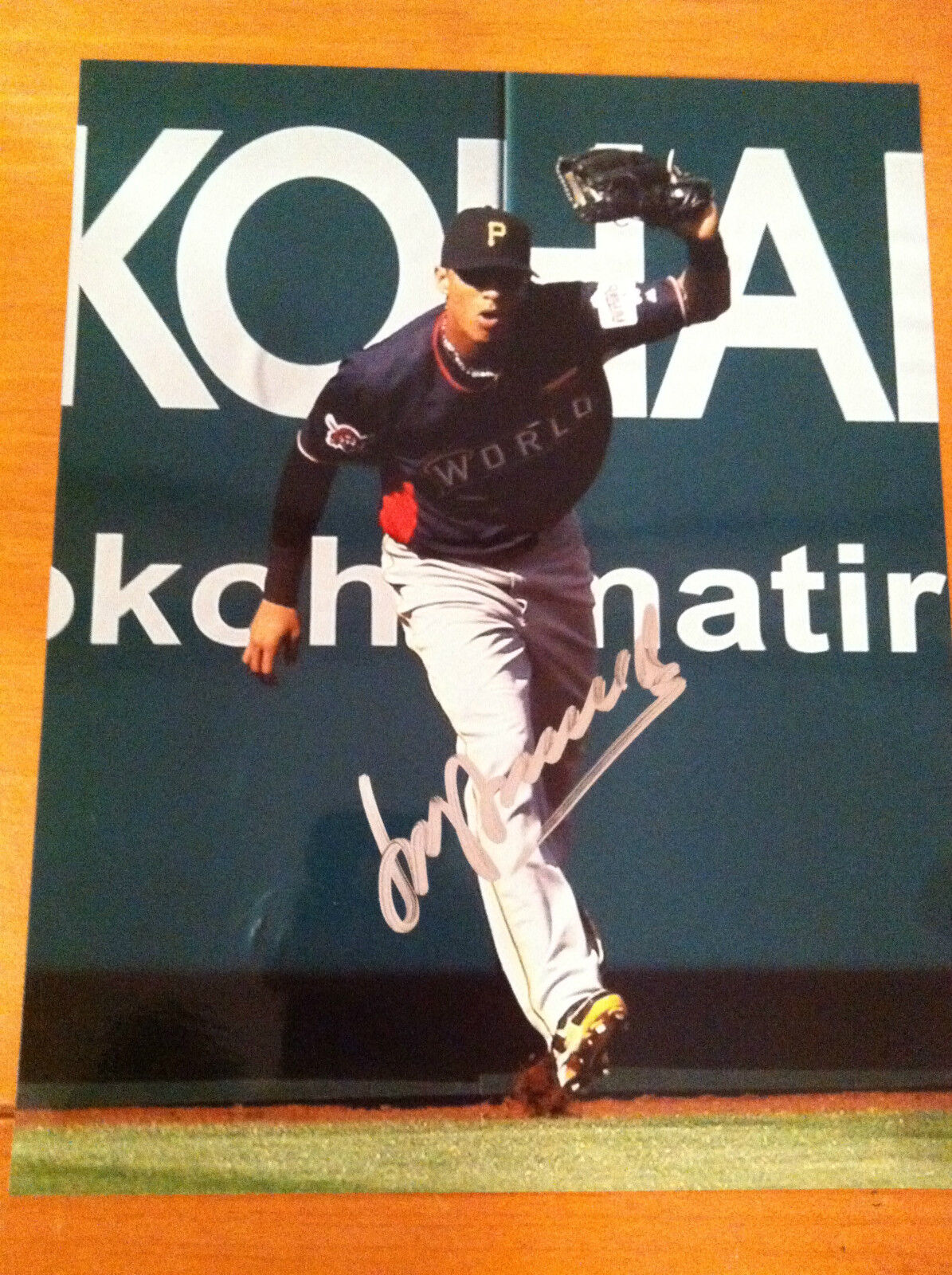 GORKYS HERNANDEZ AUTOGRAPH ALL STAR  photo PITTSBURGH PIRATES signed 8x10 COA 