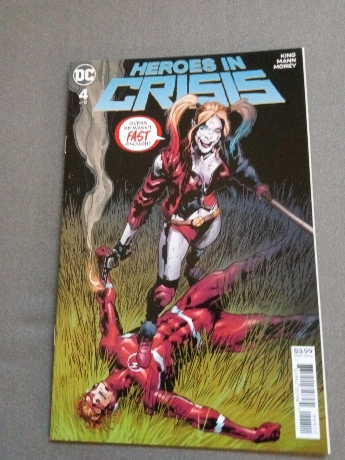 Heroes in Crisis #4 VF NM DC Comics 2019 Tom King Clay Mann