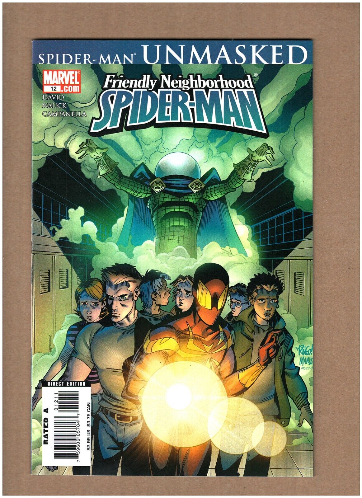 Friendly Neighborhood Spider-man #12 Marvel 2006 Spider-man Unmasked NM- 9.2