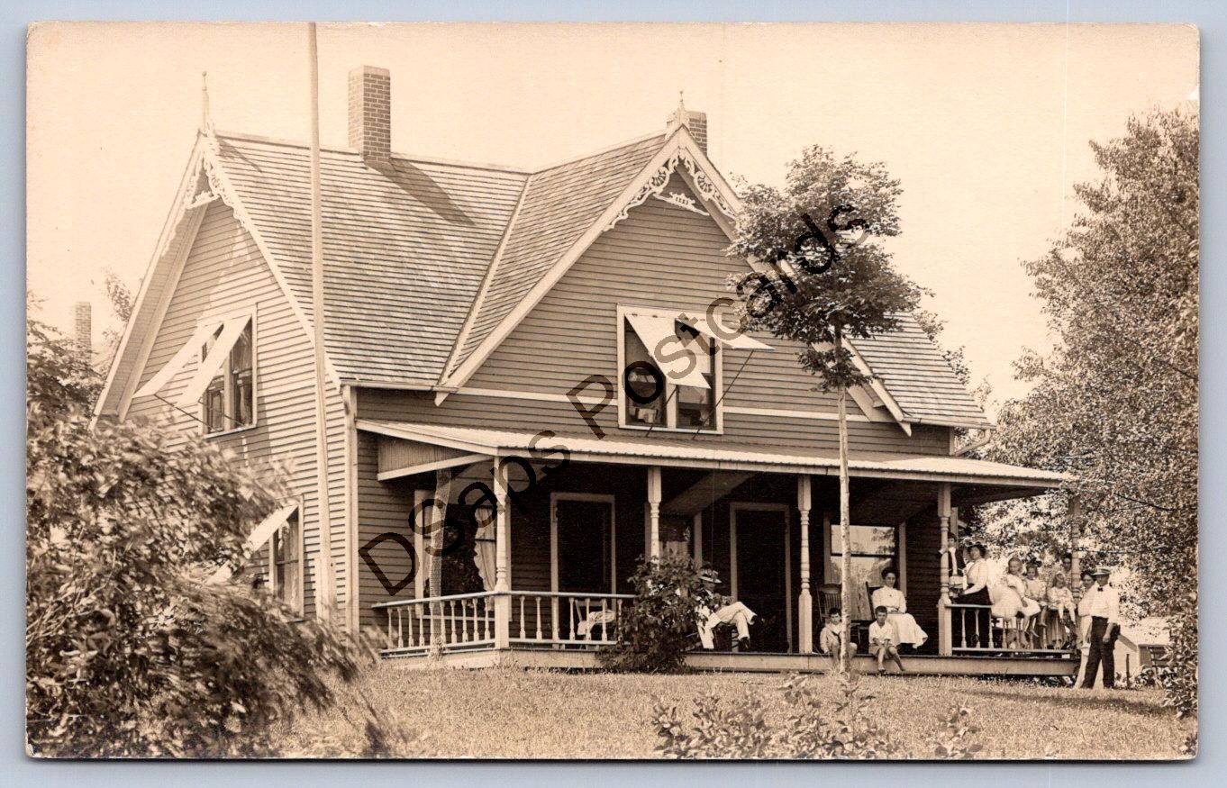 K59/ Geneva-On-The-Lake Ohio RPPC Postcard c1910s Four Gables Hotel 436 K59/ Geneva-On-The-Lake Ohio RPPC Postcard c1910s Four Gables Hotel 436