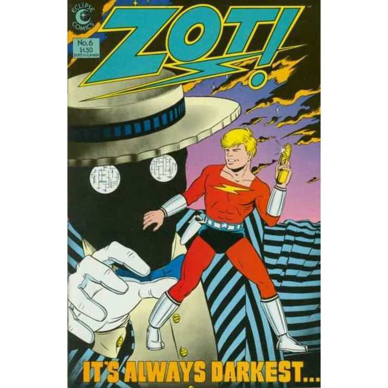 Zot #6 Eclipse comics NM minus    Full description below [e^