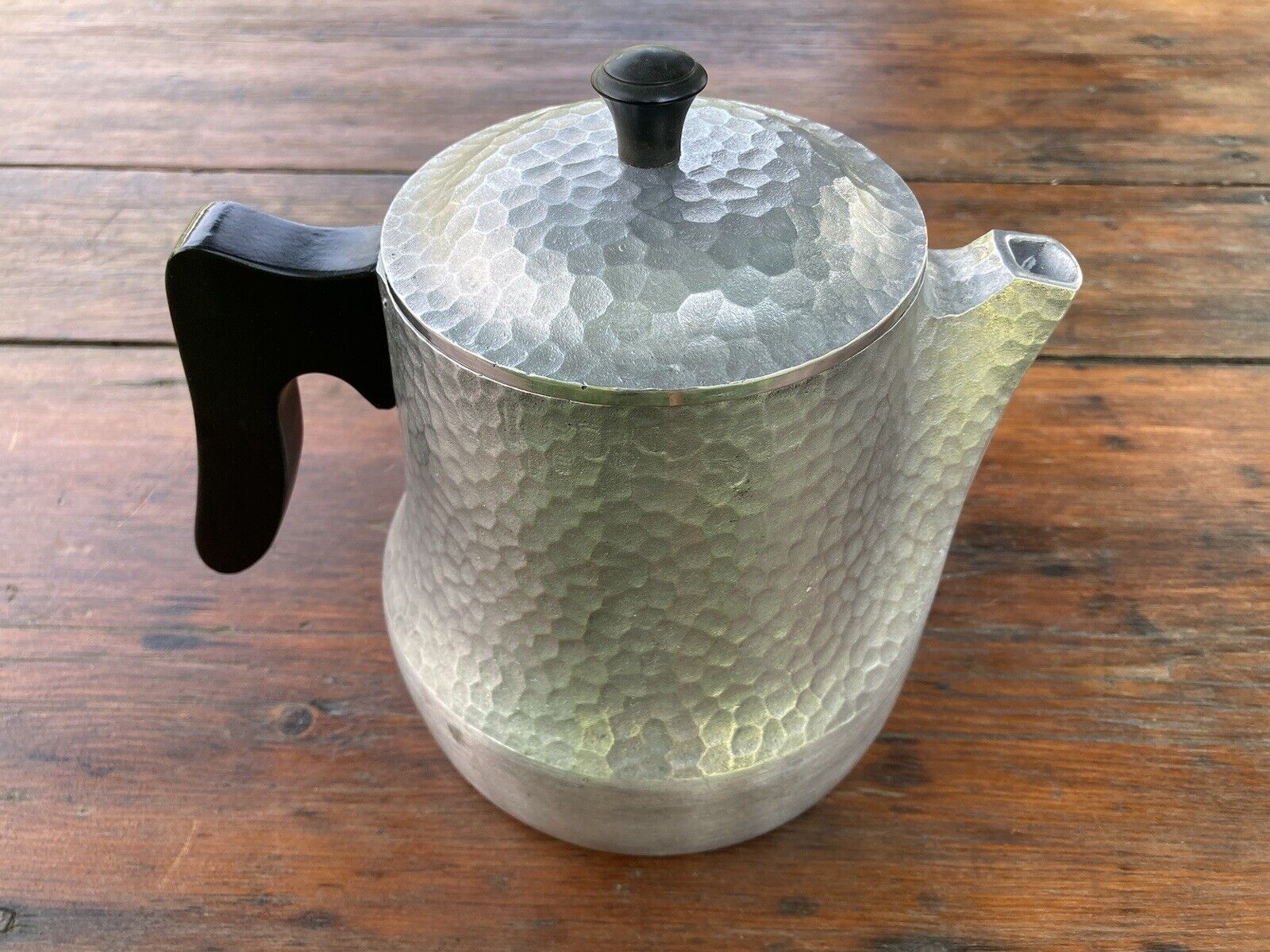Wagner Ware Aluminum Hammered Coffee Pot