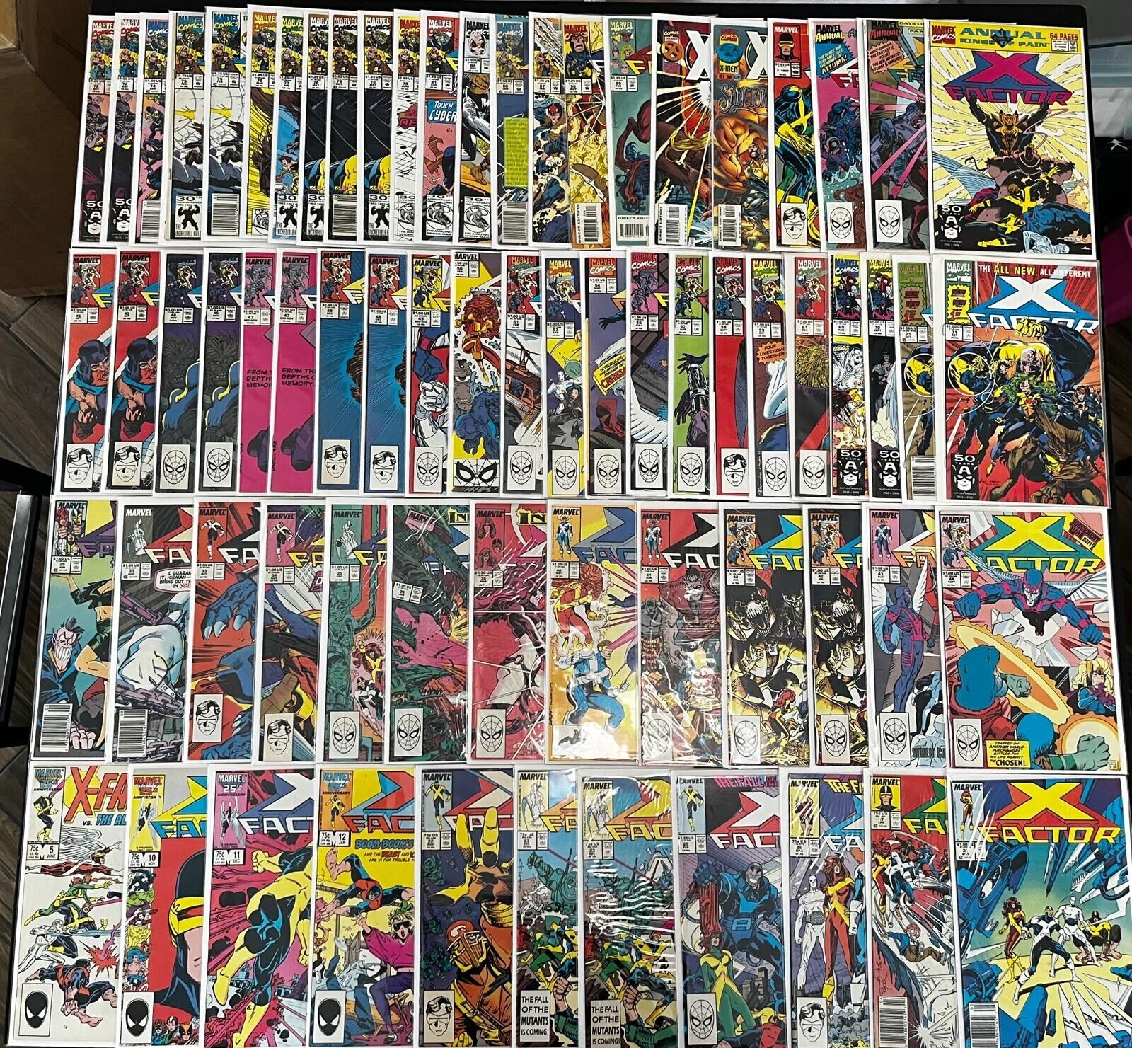 X-FACTOR (70-Book) Marvel Comics LOT #2 5 10-12 22 23 25-29 31 33-36 38 40-51 +