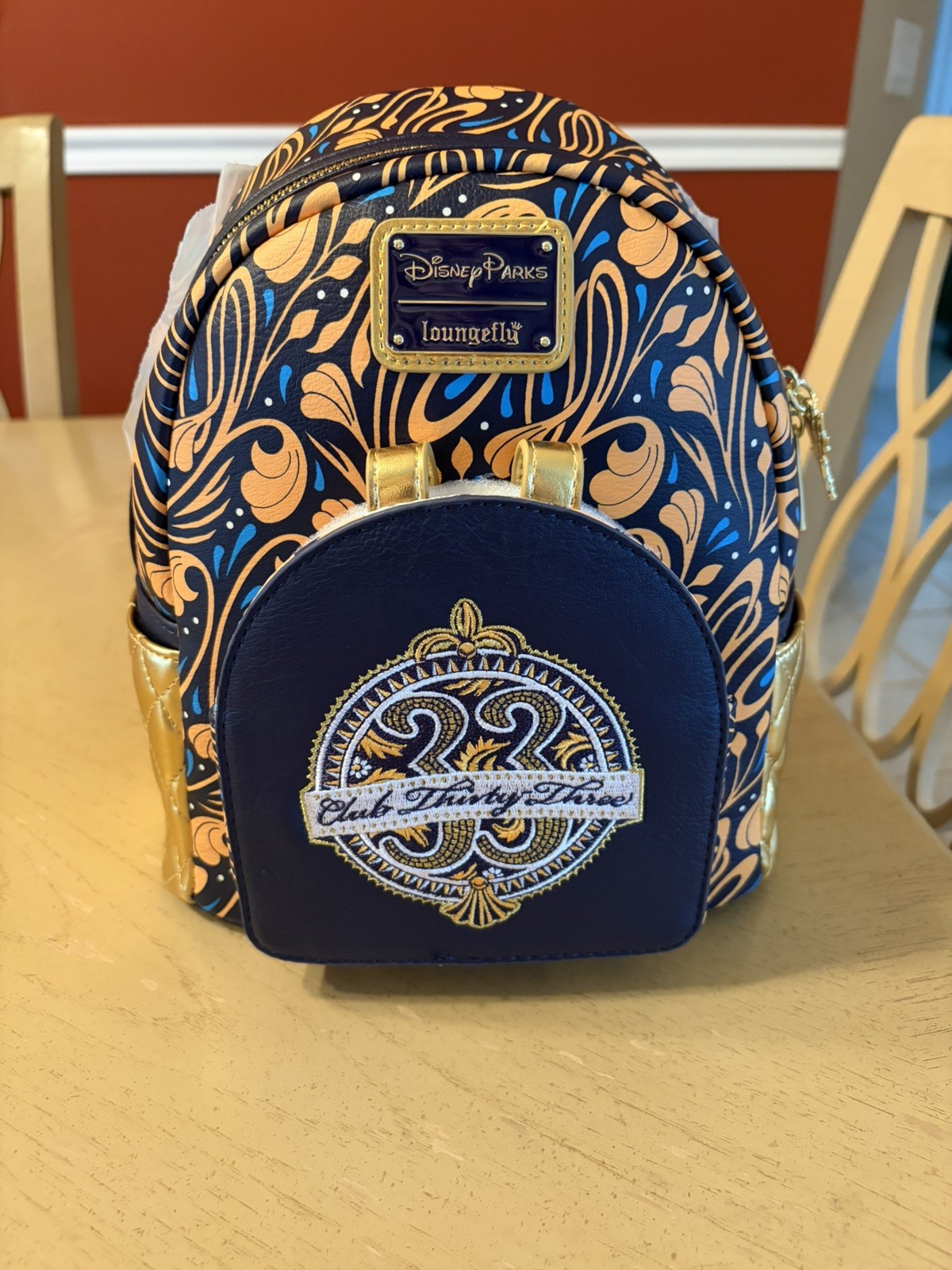 NWT Disneyland Club 33 Alfred Tinkerbell Loungefly Backpack NWT Disneyland Club 33 Alfred Tinkerbell Loungefly Backpack