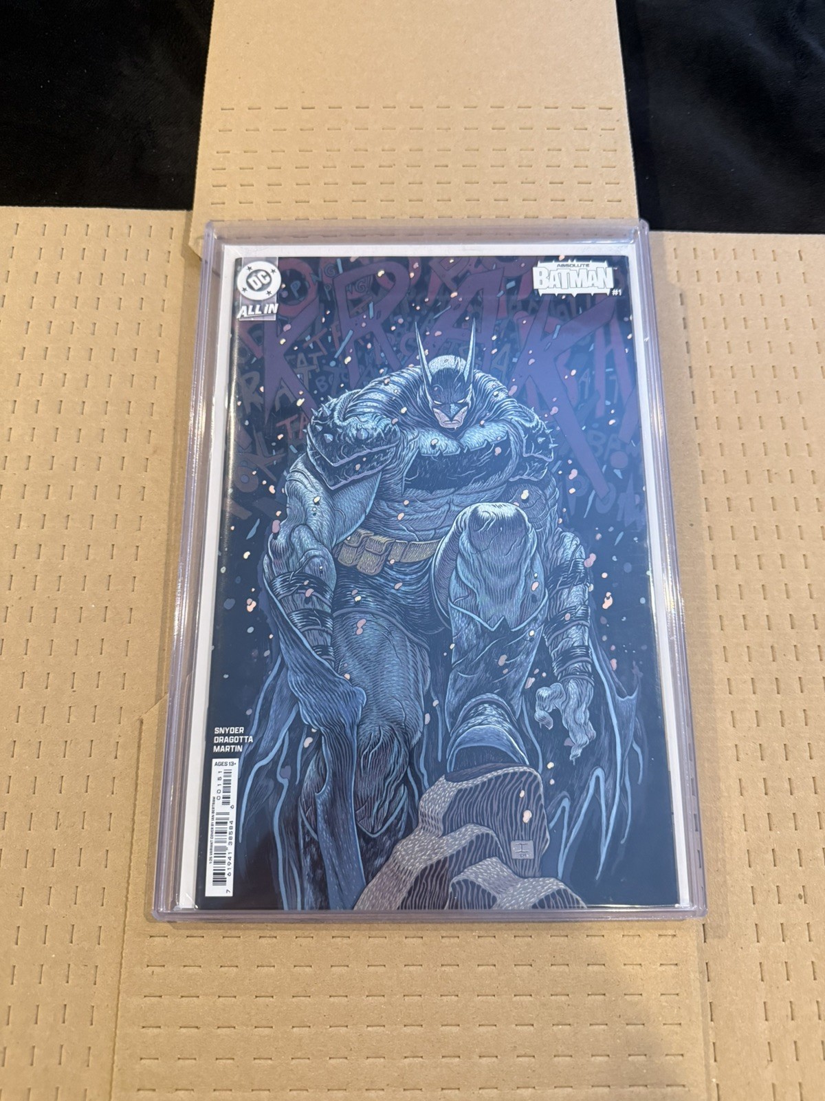 DC Absolute Batman #1 Ian Bertram 1:25 Trade Dress Retailer Incentive rare💎