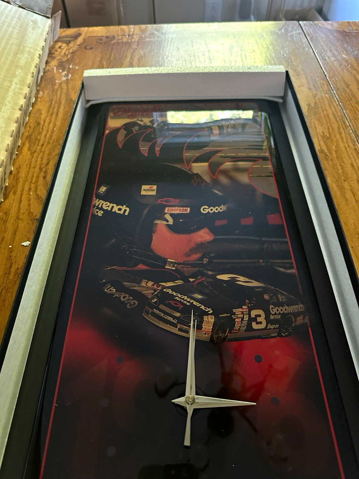 Jebco 1996 Dale Earnhardt #3 Goodwrench Limited Edition Wall Clock