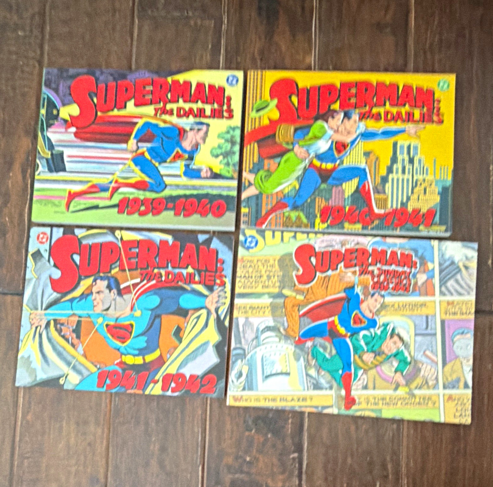 Kitchen Sink Press Superman: The Dailies 1939-1942 & Sunday Classics Lot Kitchen Sink Press Superman: The Dailies 1939-1942 & Sunday Classics Lot