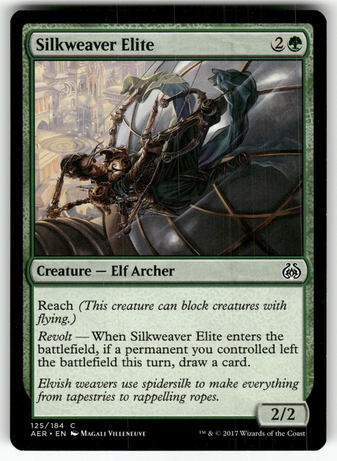 Silkweaver Elite 125 Common The List Reprints Magic: The Gathering NM