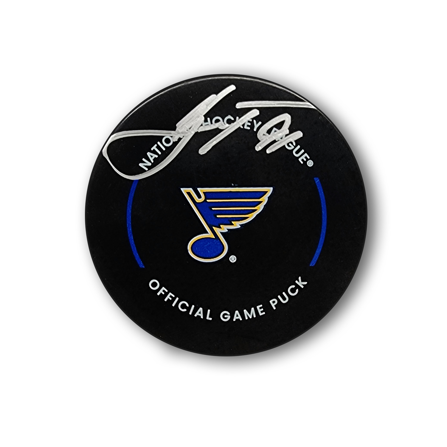 Vladimir Tarasenko Autographed St. Louis Blues Official Hockey Puck