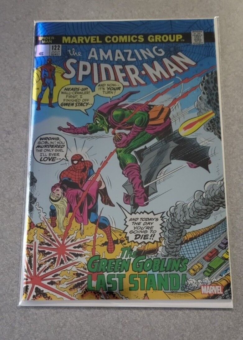 The Amazing Spider-Man # 122 2023 Facsimile FOIL Variant Exclusive