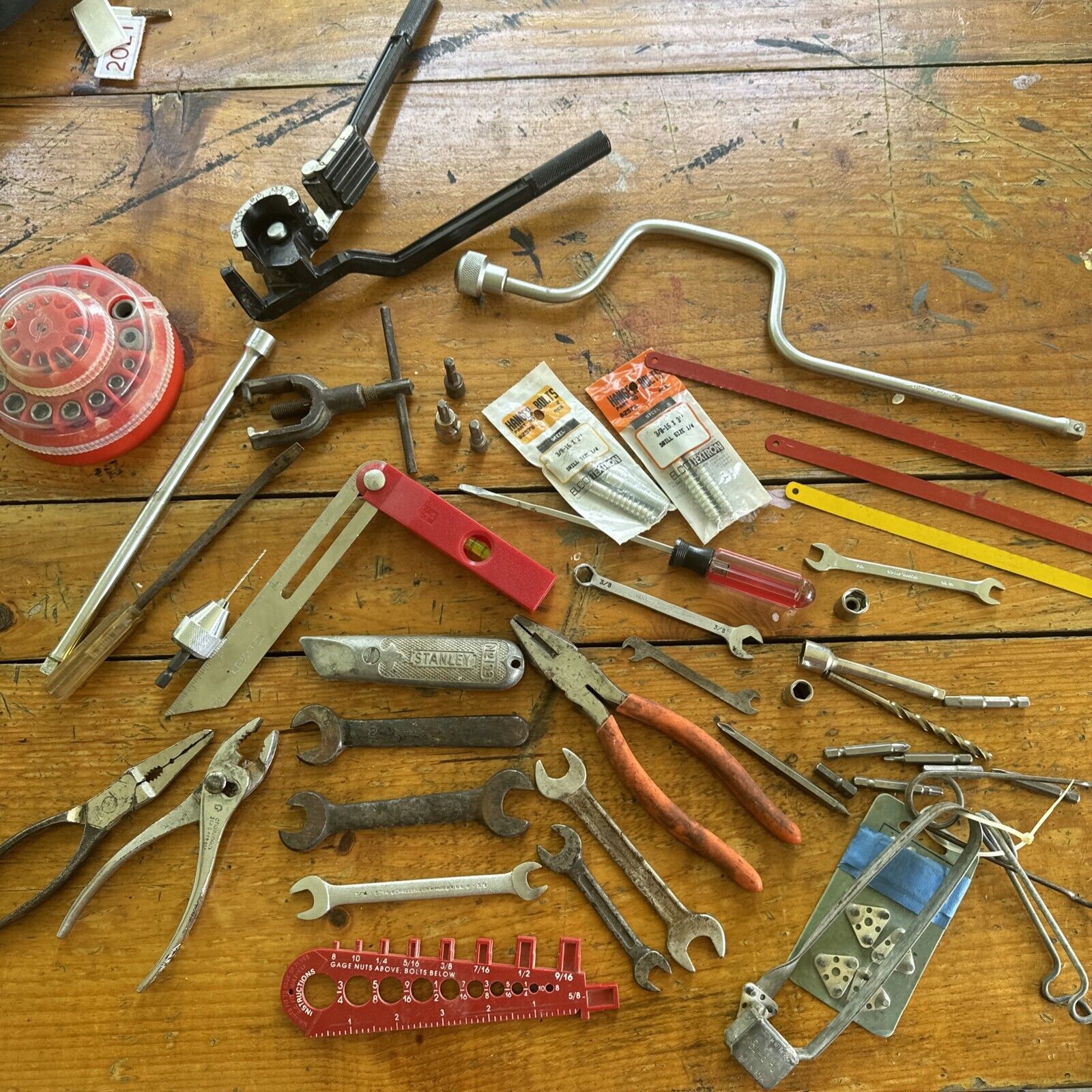 Toolbox Content Lot Vintage And New Random Tools Make Offer