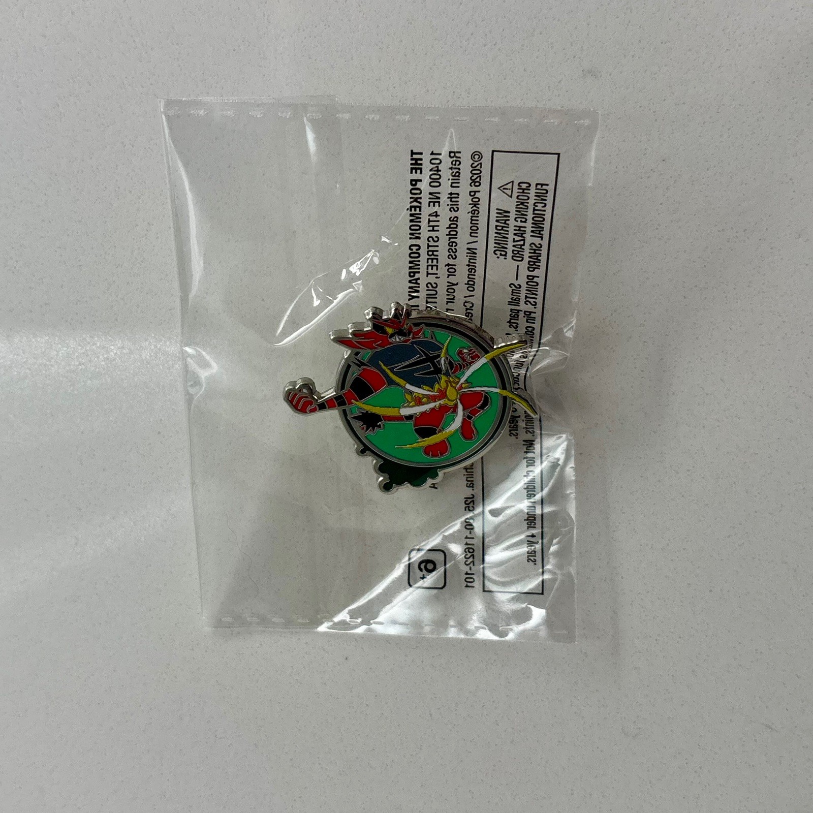 2026 Pokemon XP Worlds Pin Rally - Incineroar IN HAND