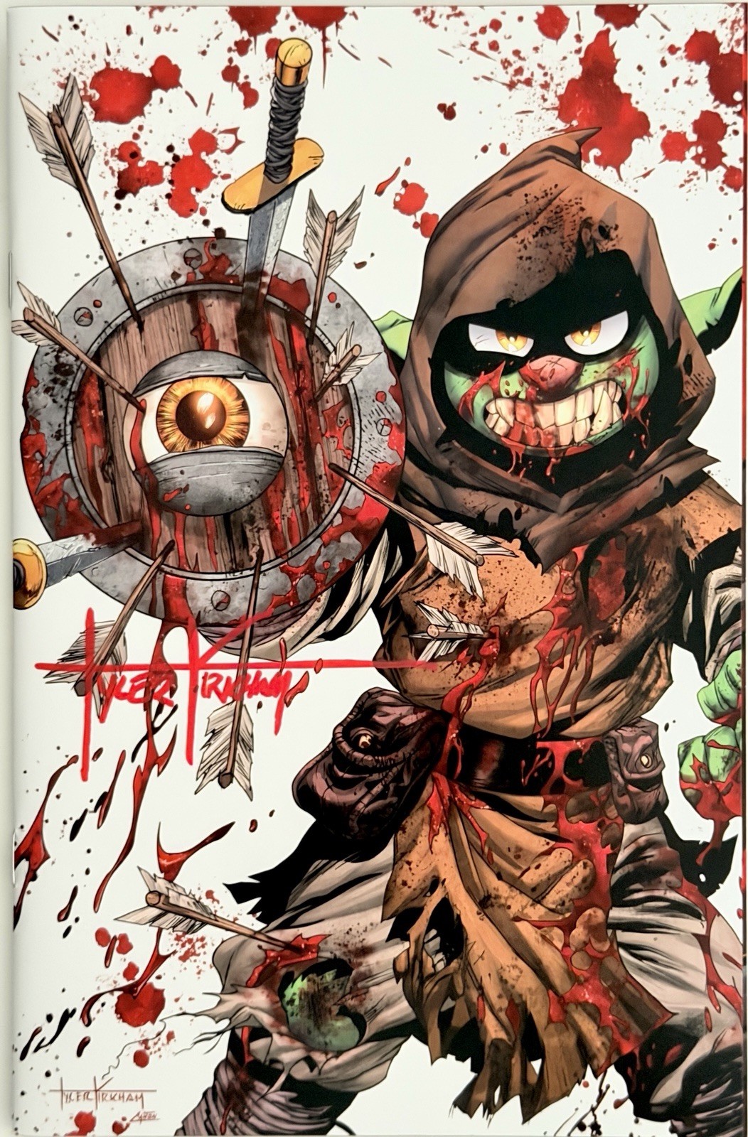 D’ORC #1 - Excl Battle-Damage Virgin Signed by Tyler Kirkham w/COA - 3 Available