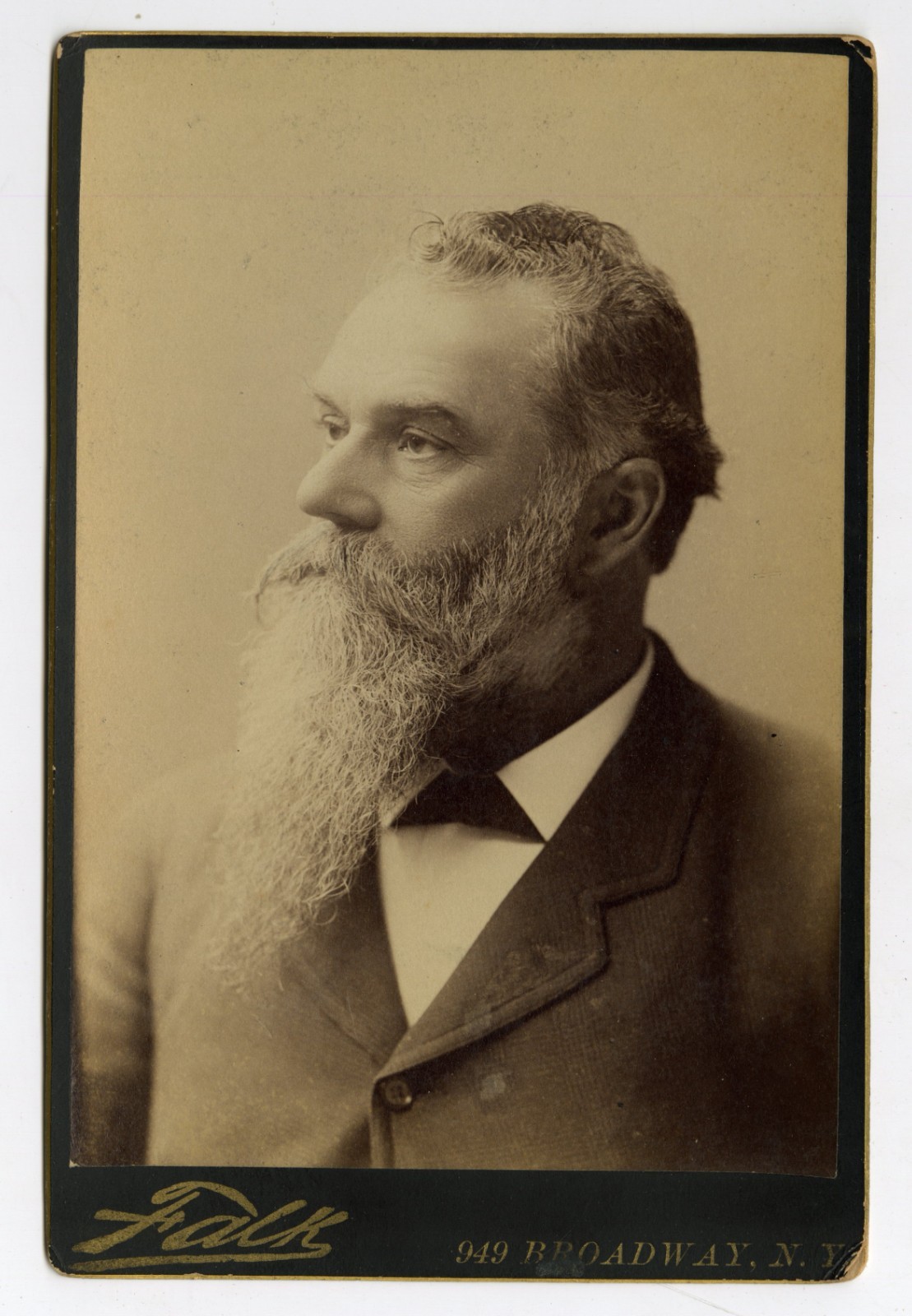 1880s Cabinet Card Photo Nevada Senator & Comstock Lode Silver King James Fair 1880s Cabinet Card Photo Nevada Senator & Comstock Lode Silver King James Fair