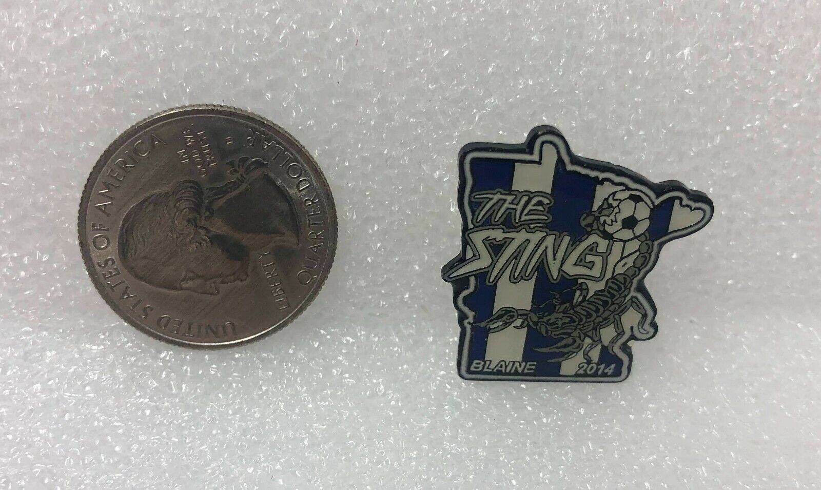 2014 The Sting Blaine Soccer Pin