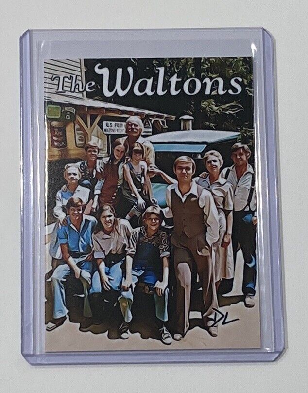 The Waltons Limited Edition Artist Signed “American Classic” Trading Card 2/10