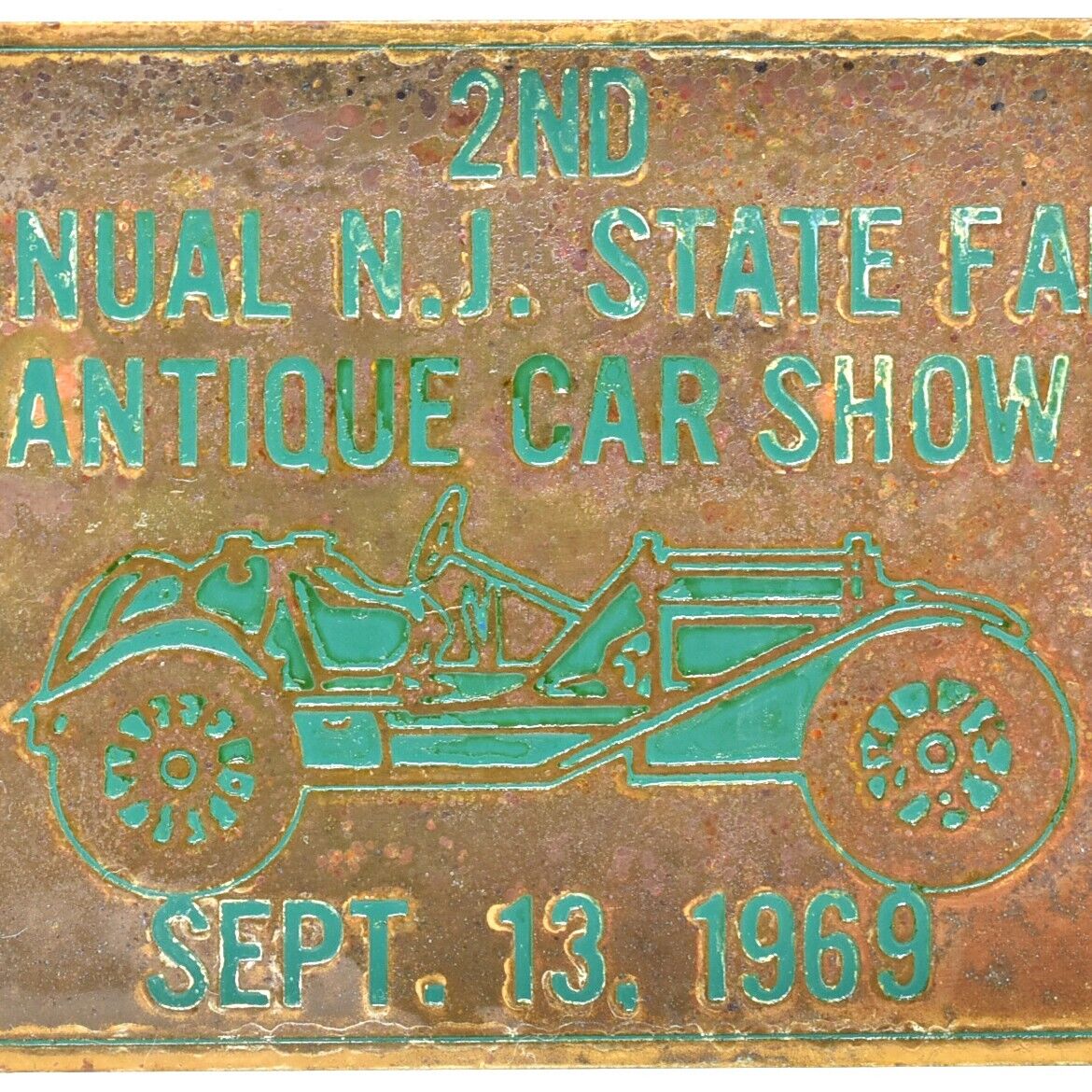 1969 New Jersey State Fair Antique Car Show Trenton Mercer County New Jersey