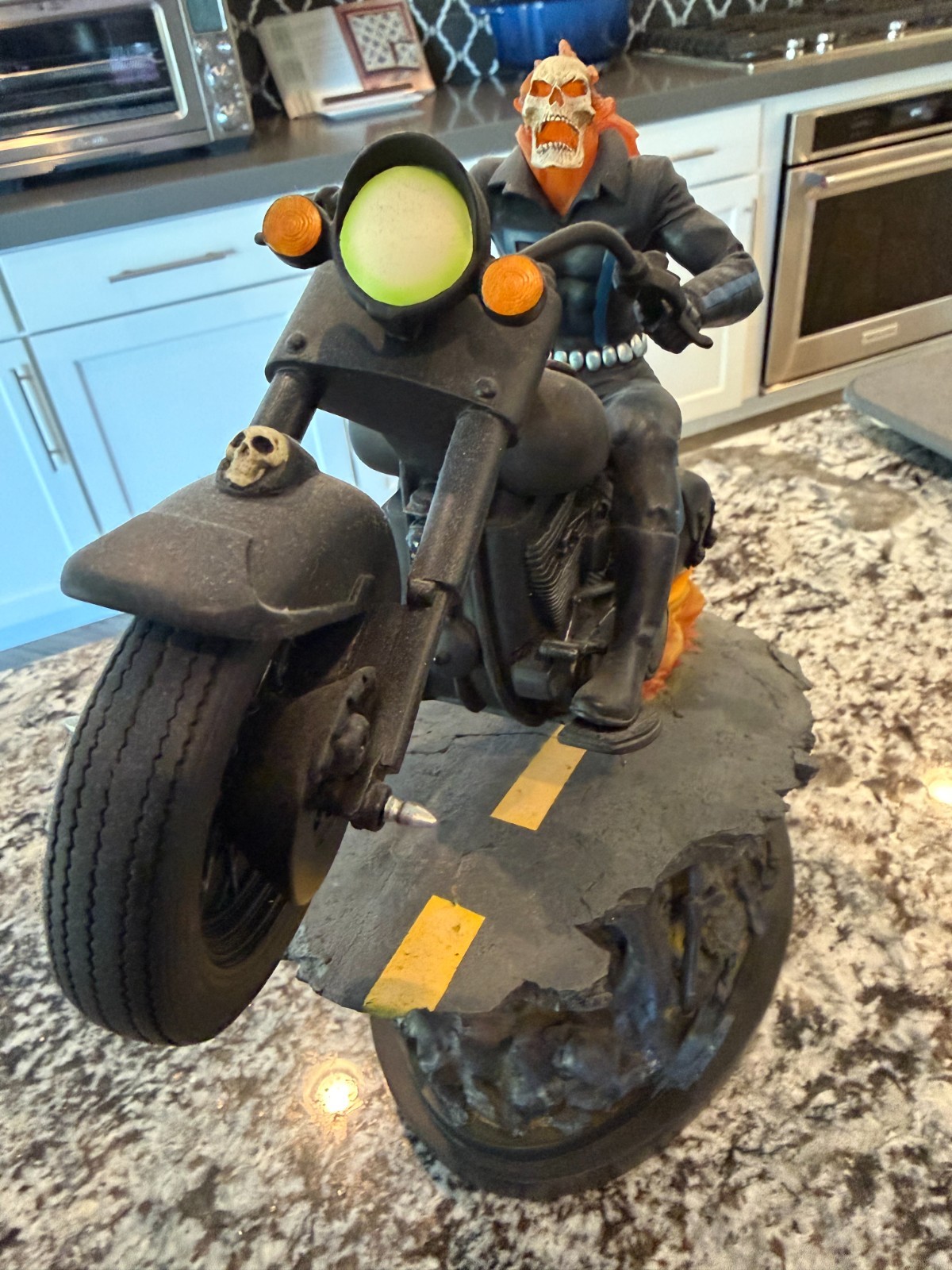 Bowen Designs Ghost Rider Statue Marvel Randy Bowen #0169/2000 2004 w/ Box Bowen Designs Ghost Rider Statue Marvel Randy Bowen #0169/2000 2004 w/ Box
