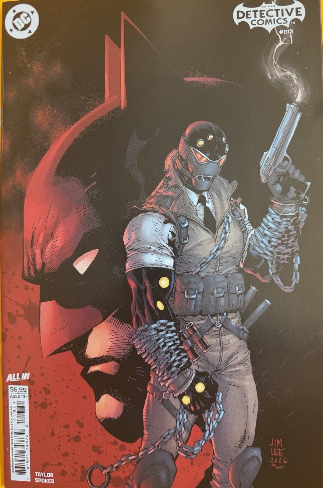 Detective Comics #1113 Jim Lee Variant Cover Sept 2026 Batman Comic Book New 1 Detective Comics #1113 Jim Lee Variant Cover Sept 2026 Batman Comic Book New 1
